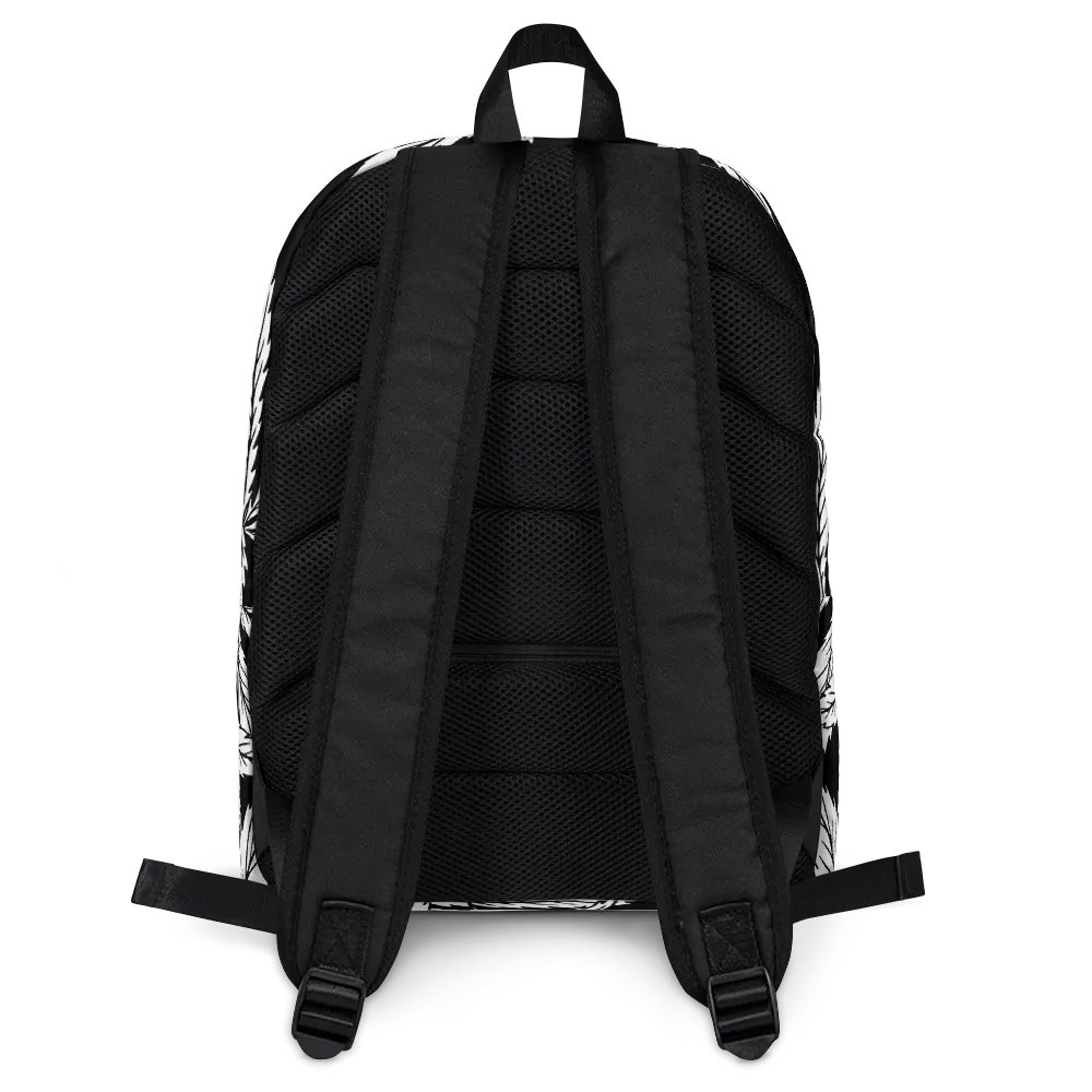 ASolid[7] Cannabis Leaf Backpack product image (5)