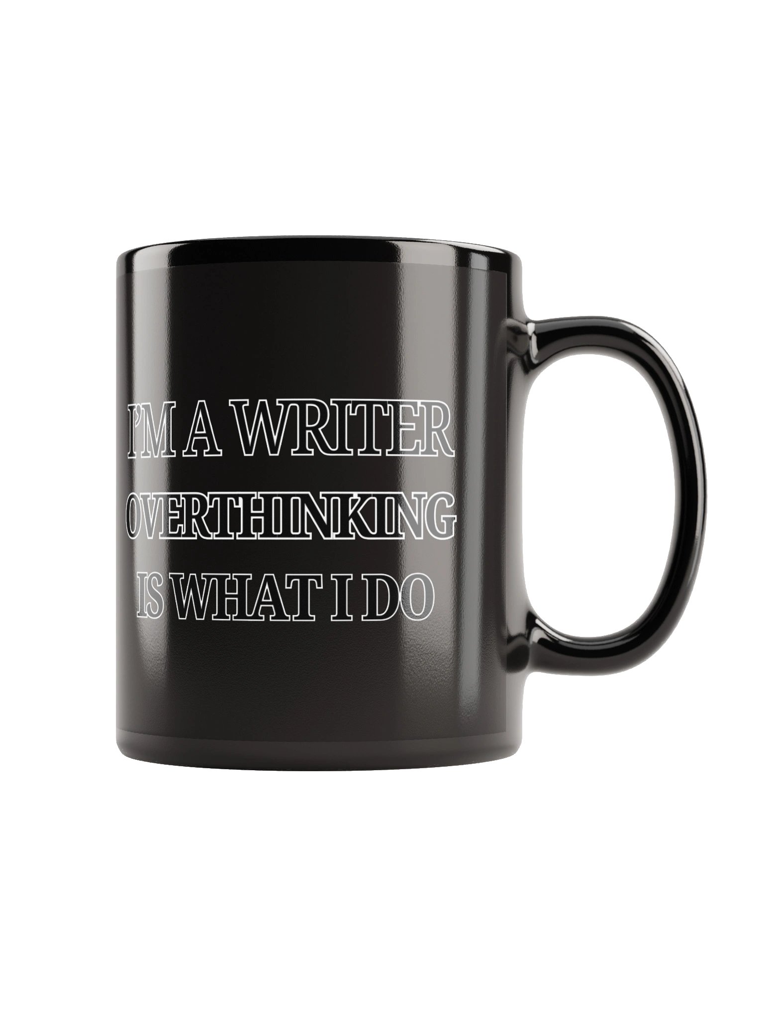 I'm a Writer: Overthinking is What I Do Mug product image (1)