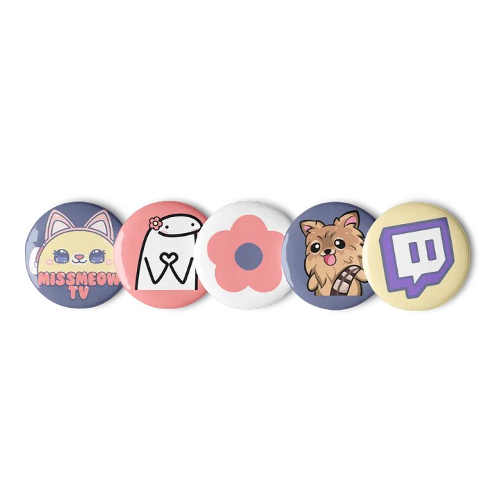 MissMeowTV Collection Pins product image (1)