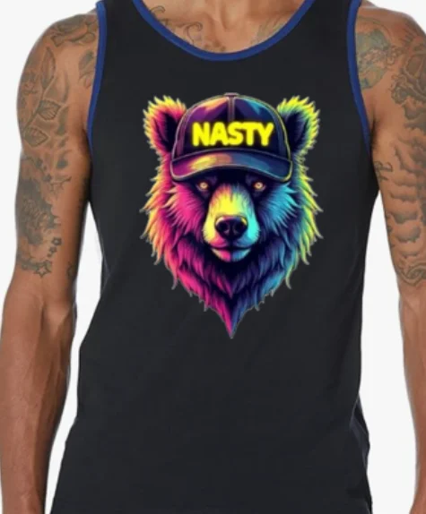 Nasty Bear Tank Top or T-Shirt product image (1)