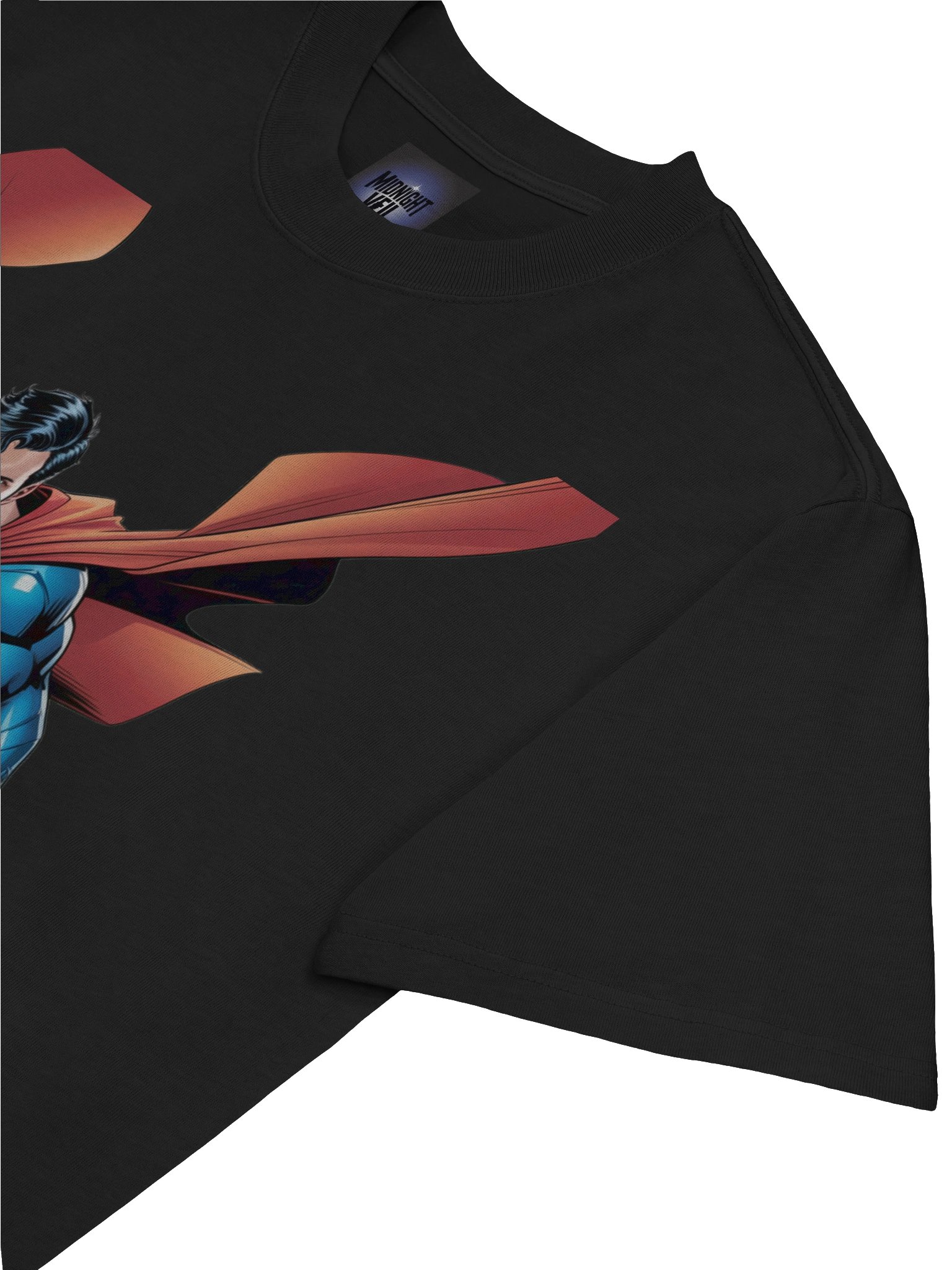 Superman Twilight Triumph Oversized Faded T-Shirt product image (7)