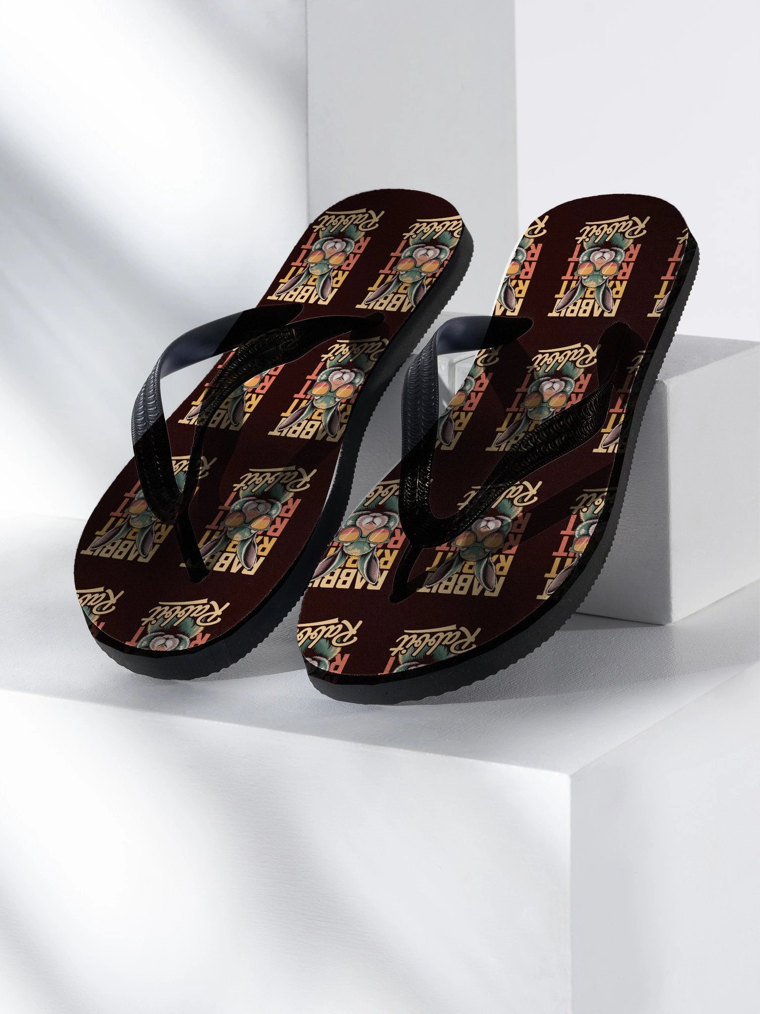 Serious Rabbit Repeat Flip-Flops product image (1)