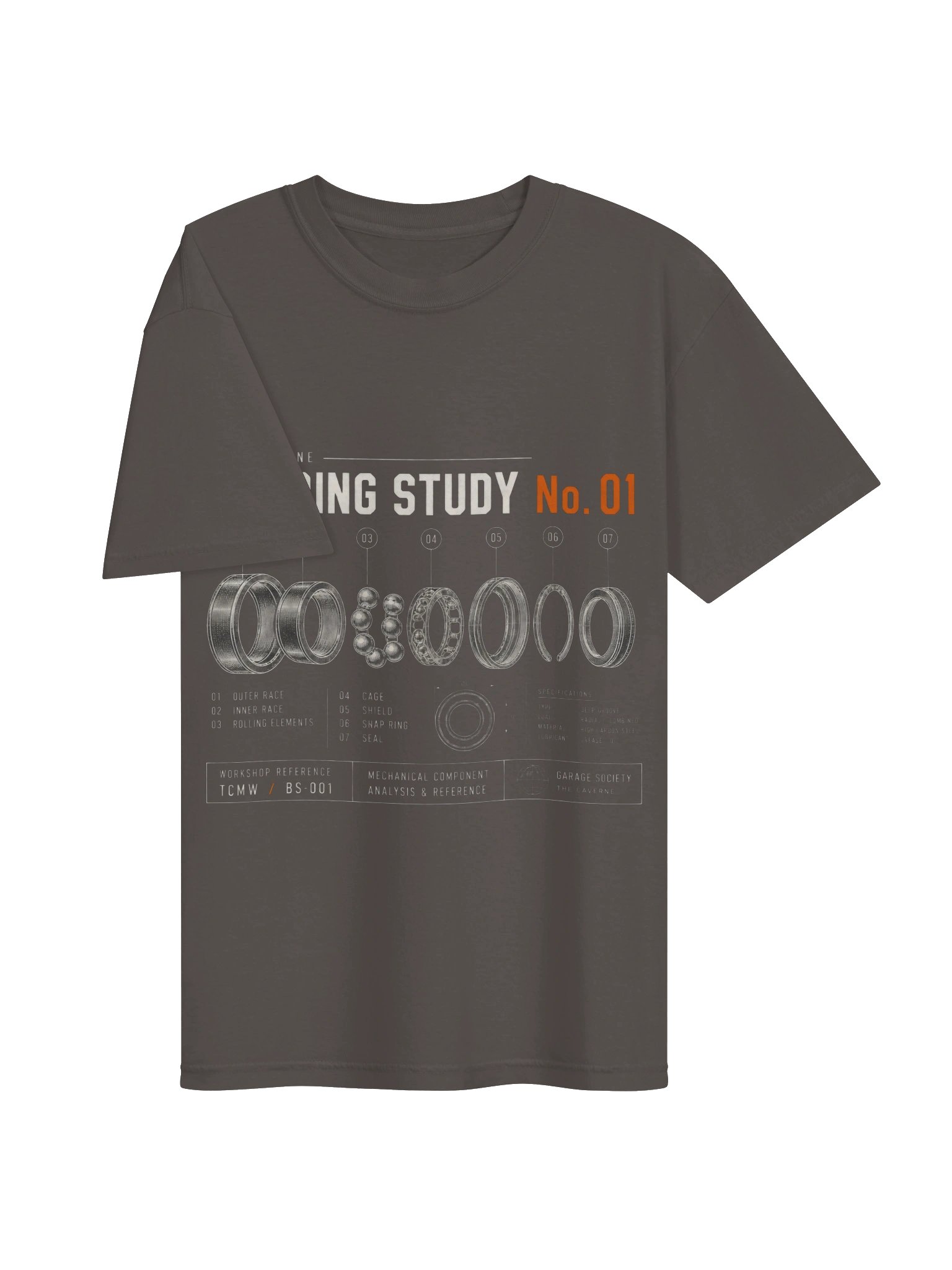 Bearing Study No. 01 Heavyweight Tee product image (3)