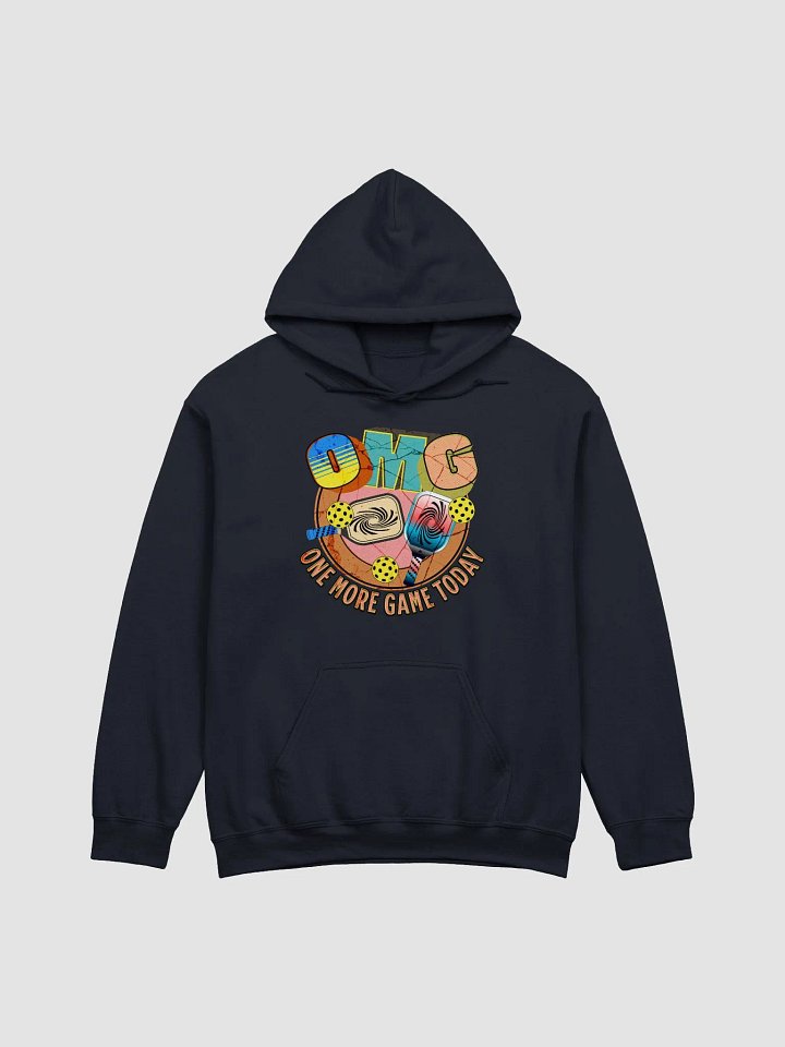 OMG One More Game Today Pickleball Retro Hoodie product image (13)
