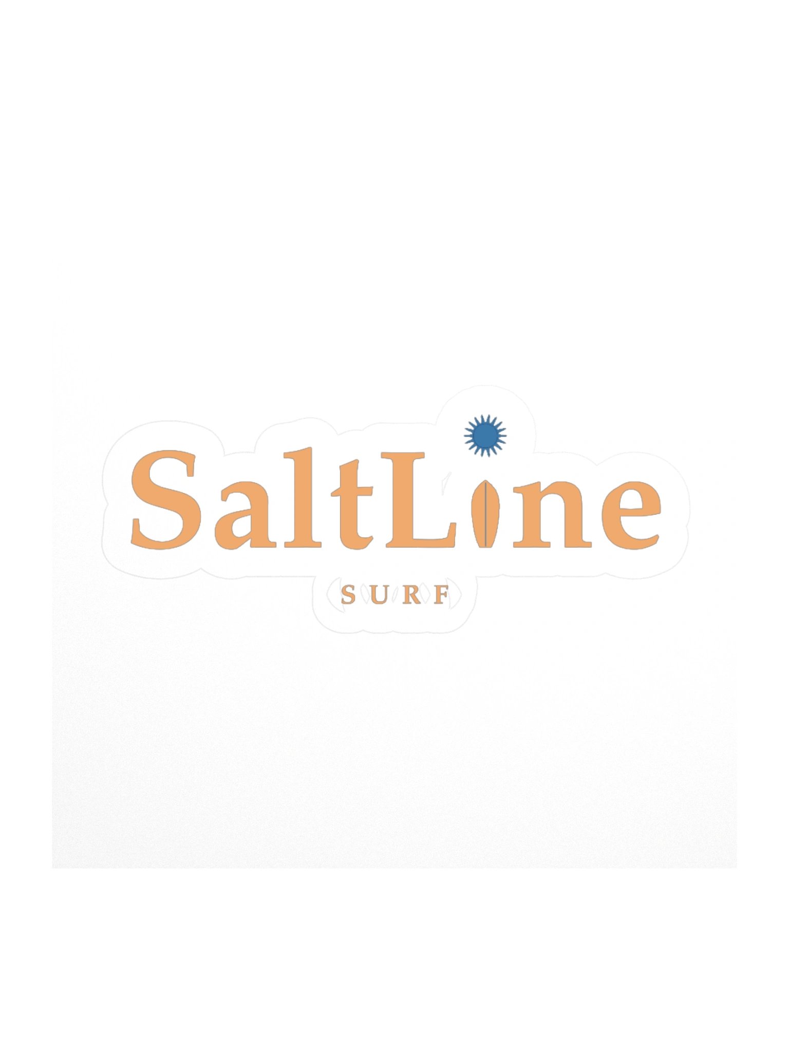 SaltLine Surf Sticker - 3" x 3" product image (1)