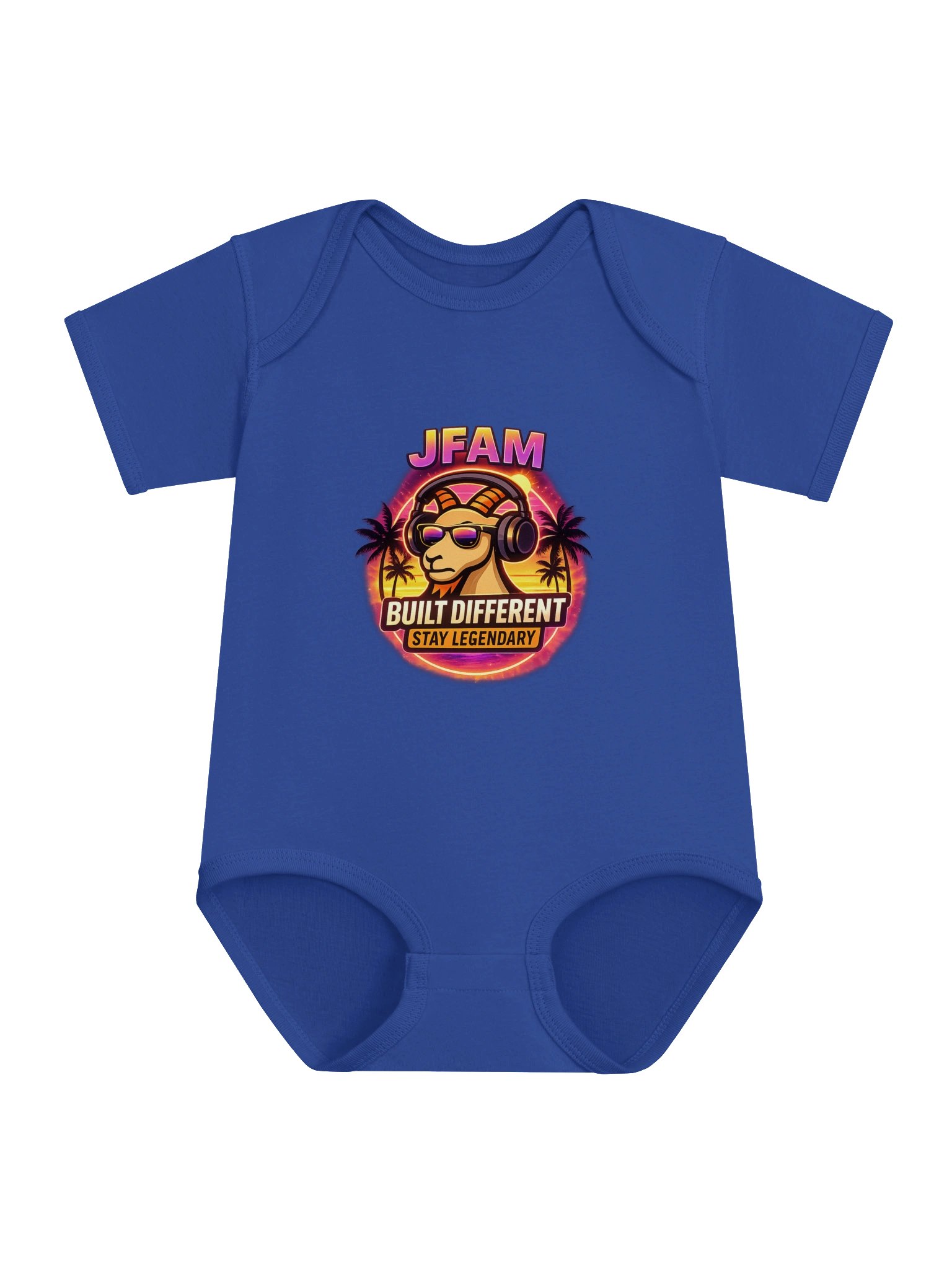 JFAM Built Different Baby Bodysuit product image (7)