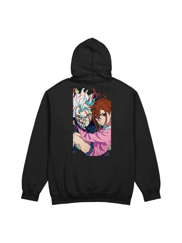 XBOYI x DanDaDan | Hoodie Clásico Momo x Okarun — Amor Sobrenatural product image (2)