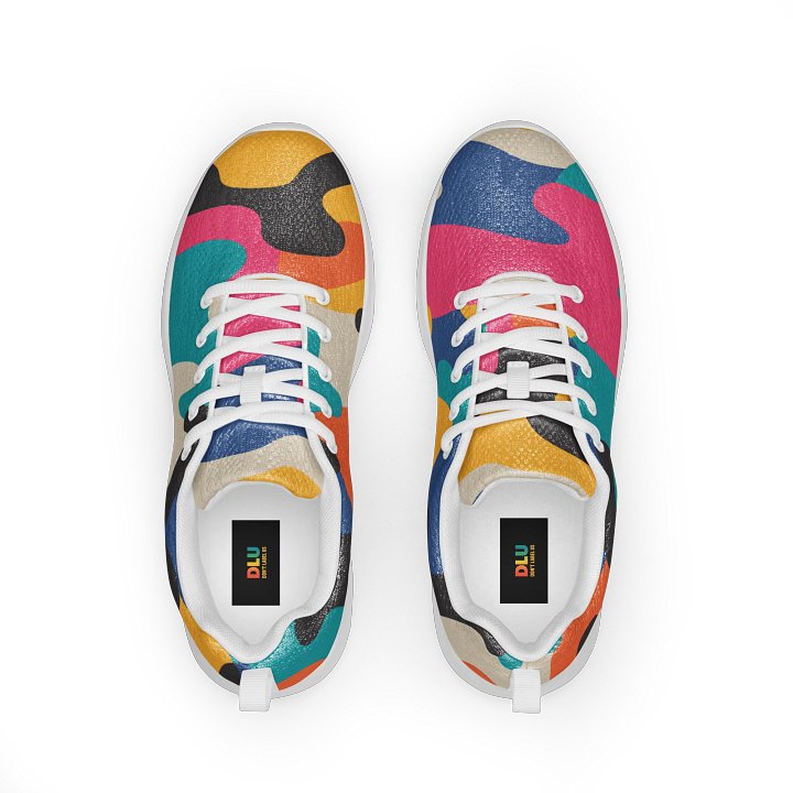 DLU DON’T LABEL US Vibrant Camo Flyknit Sneakers product image (1)