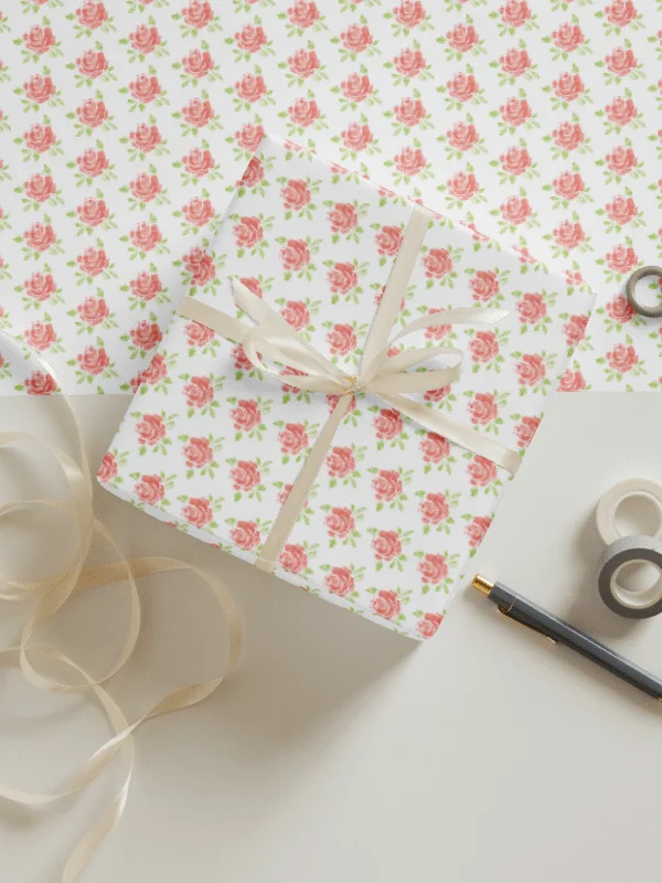 Rose Wrapping Paper product image (1)