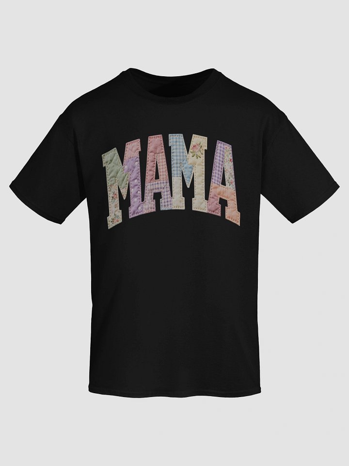 Mama Patchwork Quilt Shirt - Vintage Floral Mother's Day Comfort Colors Tee product image (1)