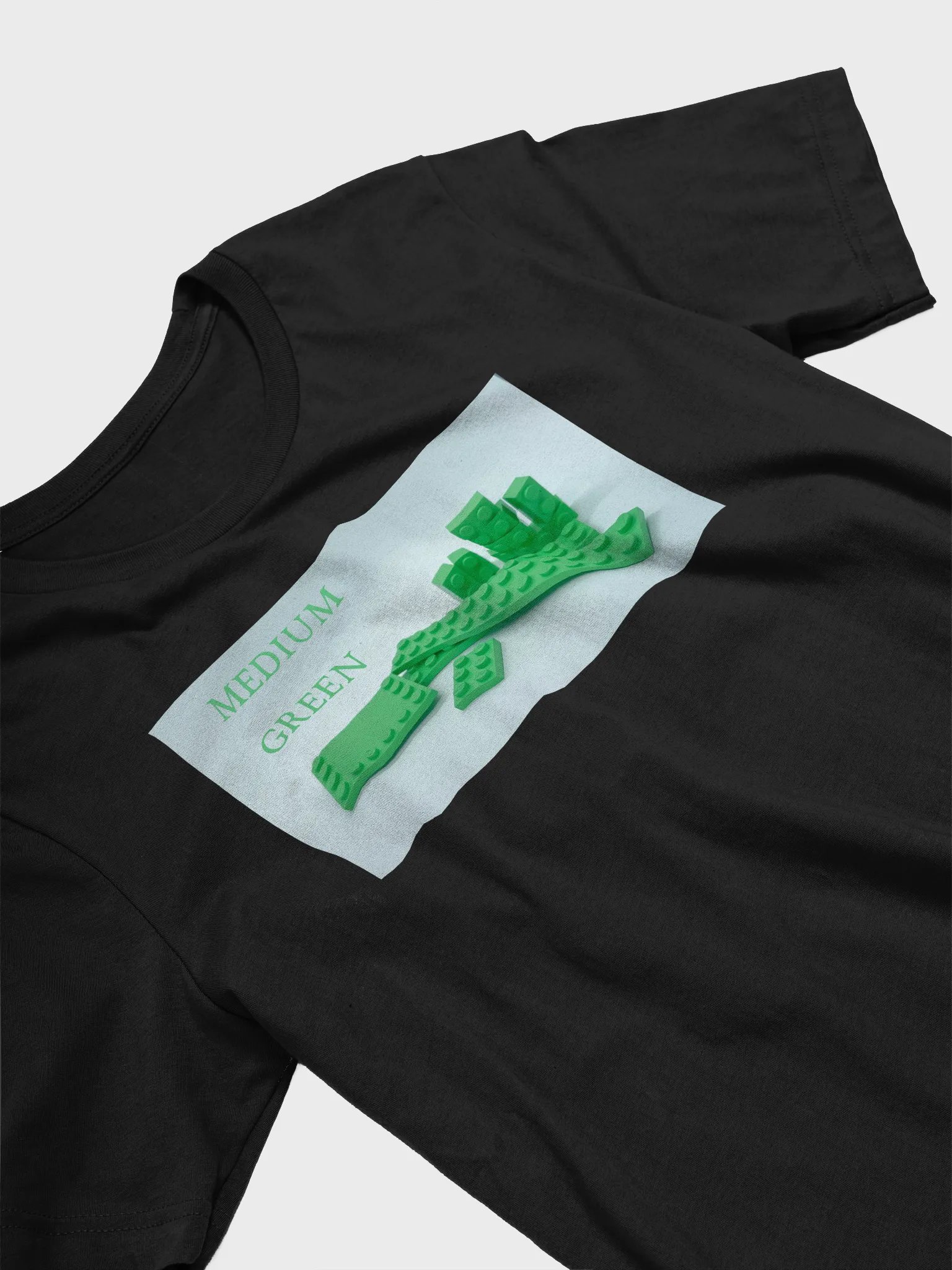 Medium Green Bricks T-Shirt product image (3)