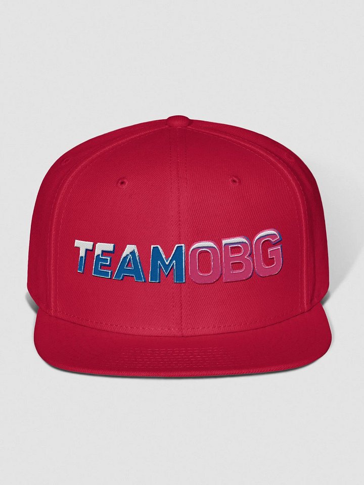 TeamOBG Snapback: Flame Red product image (2)
