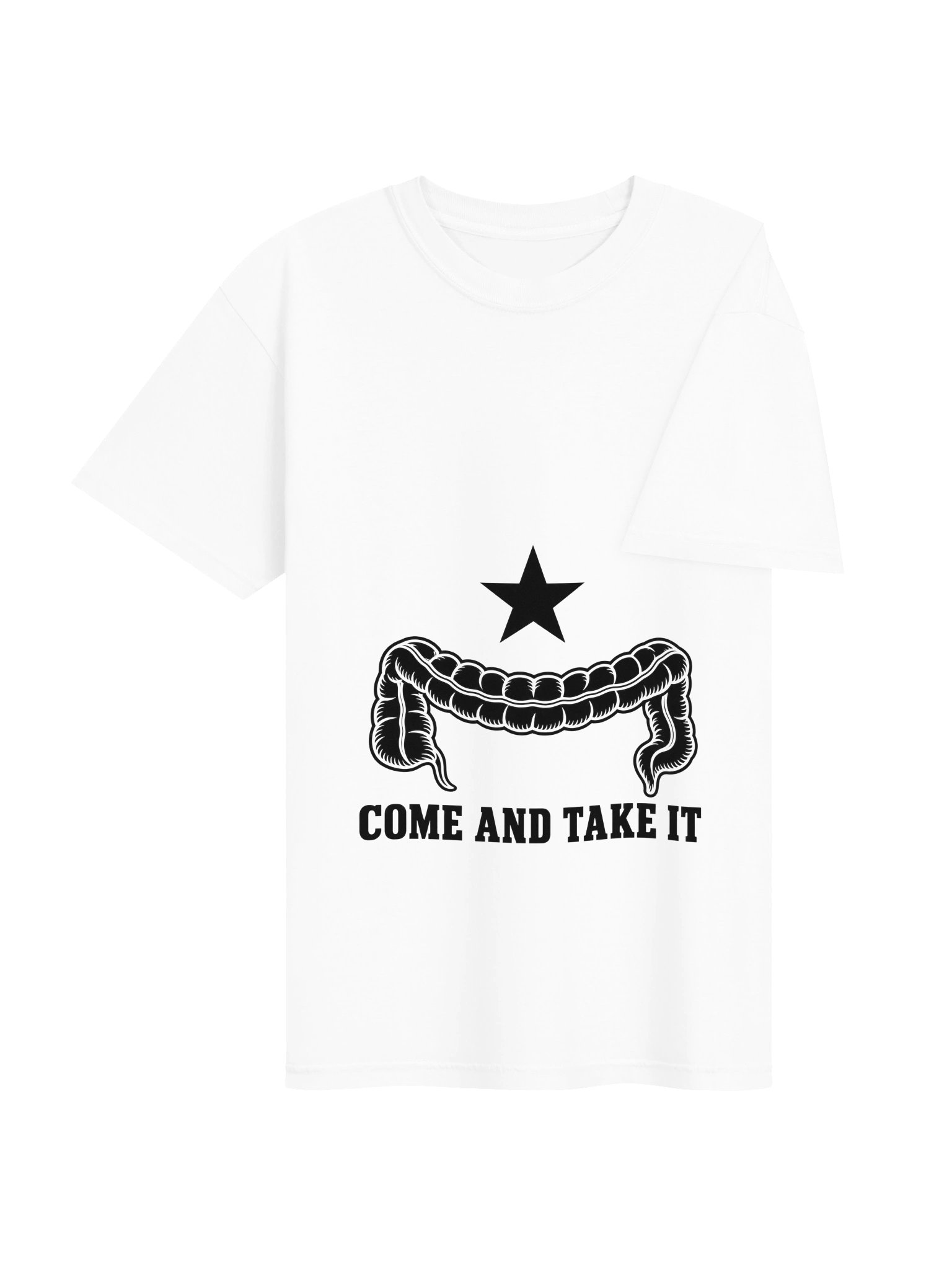 Come and Take It — Colon Flag Tee (White) product image (4)