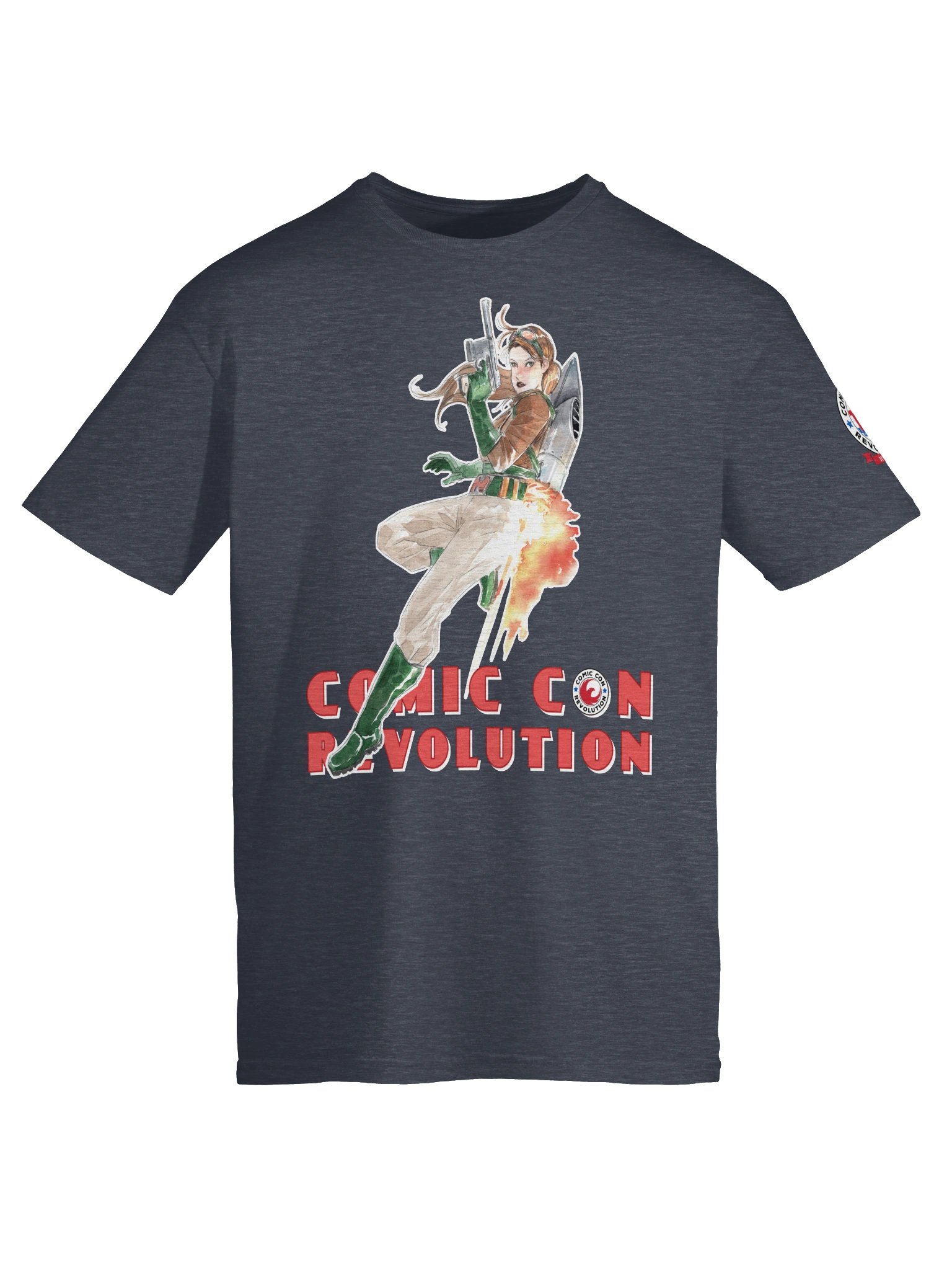 Comic Con Revolution 10th Anniversary Jetpack Jules 2018 Reissue Tee product image (65)