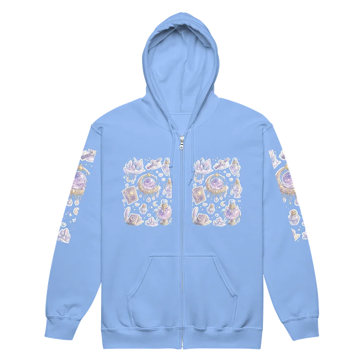 Crystal Moon zip-up Hoodie product image (2)