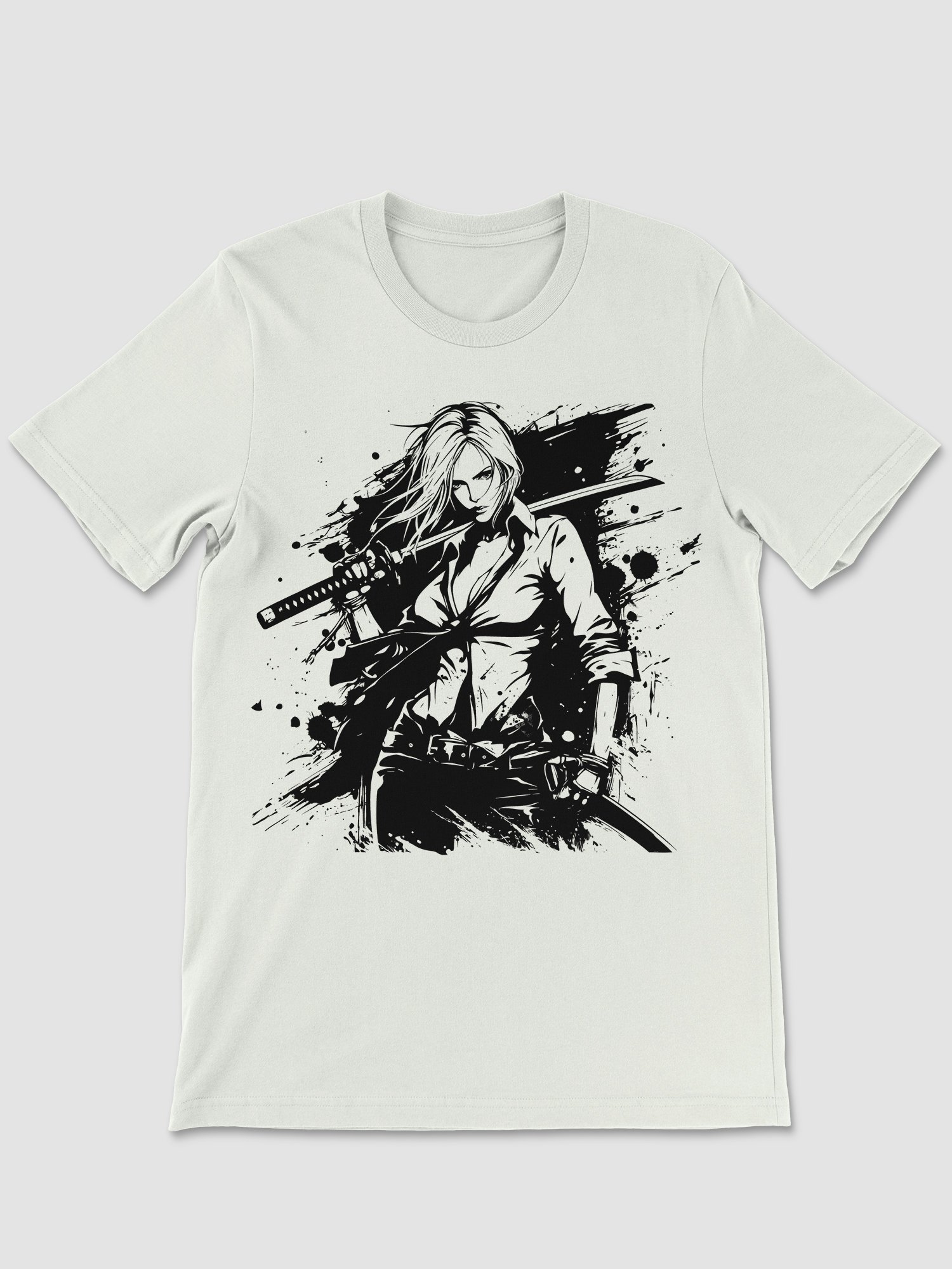 Katana Girl Warrior T-shirt product image (1)