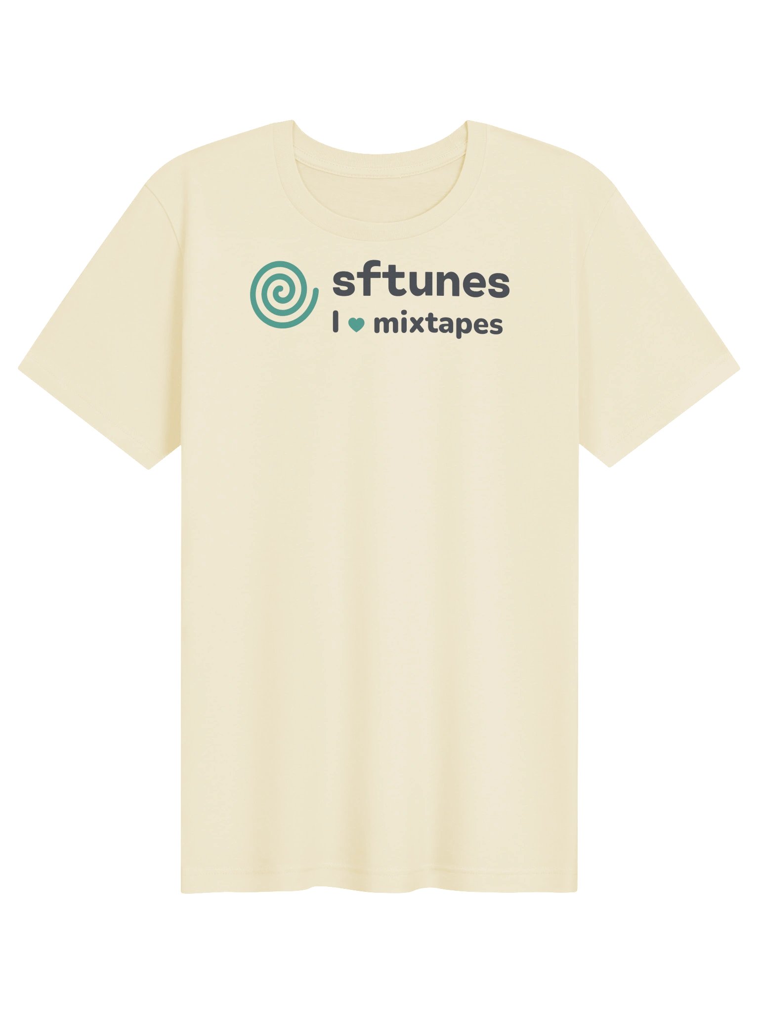 I ♥ mixtapes tee (Cream) product image (1)