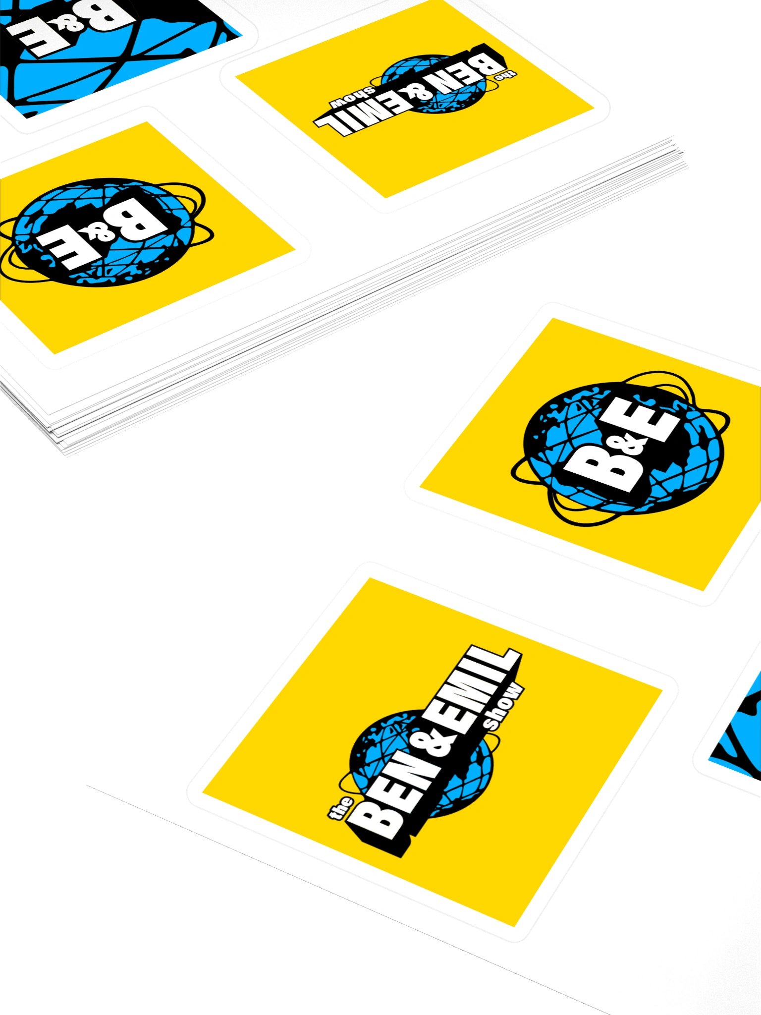 B&E Worldwide Sticker Pack product image (4)