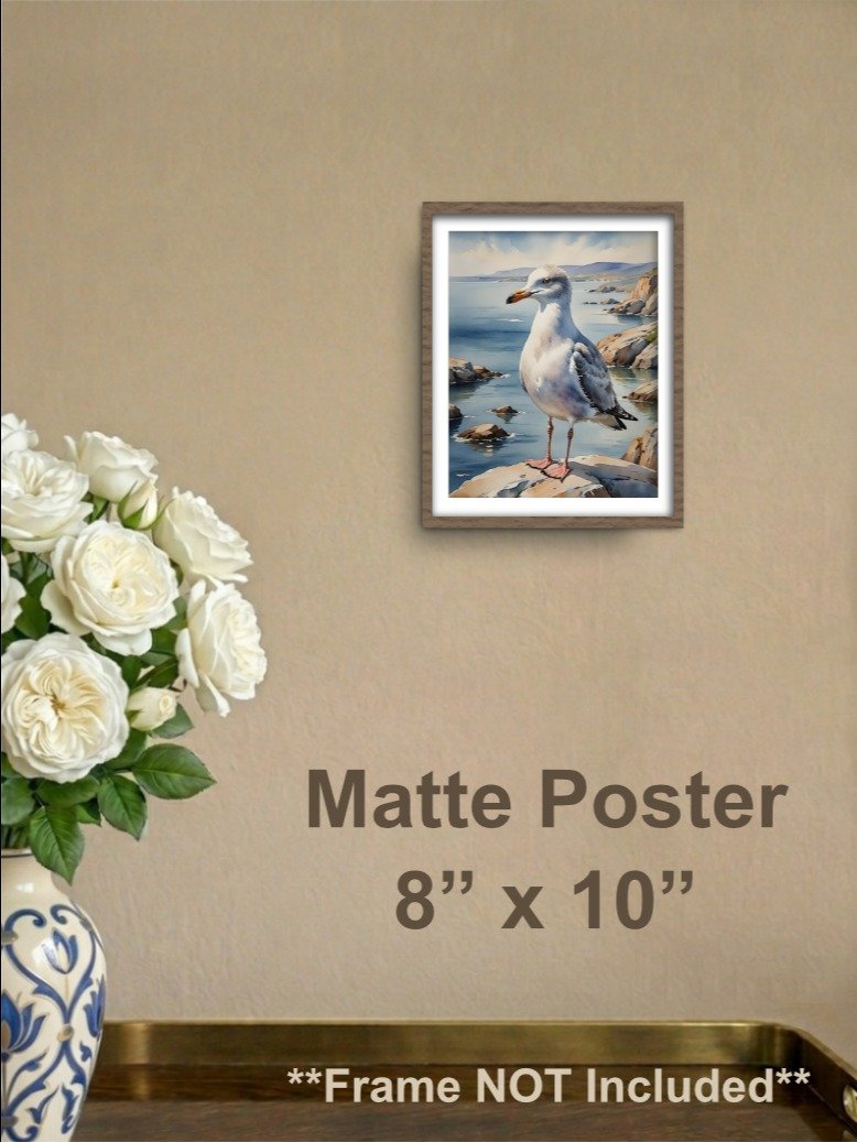 Seagull Matte Poster product image (1)
