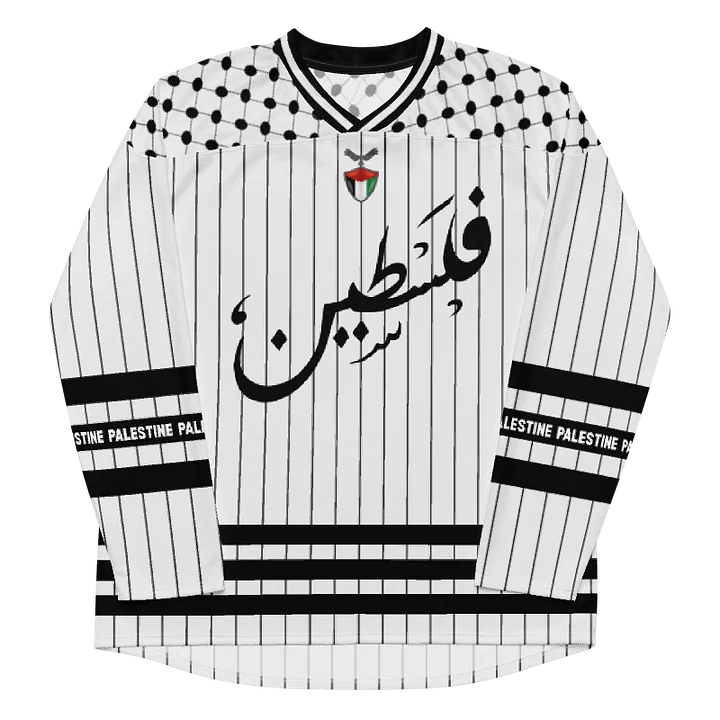Break The Bars Long Sleeve Palestine Oversized Jersey product image (1)