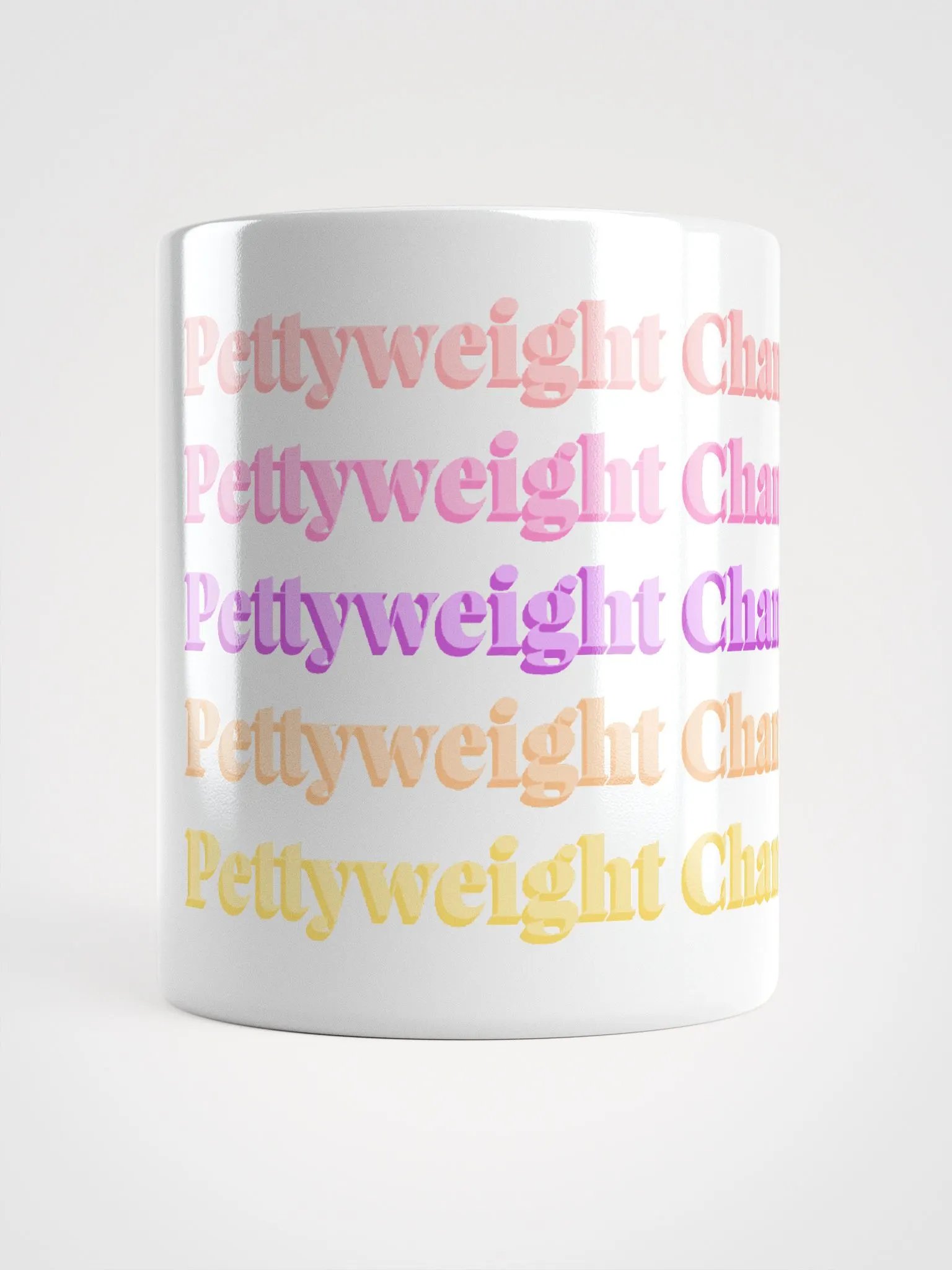 Pettyweight Champ Mug - Multi product image (1)
