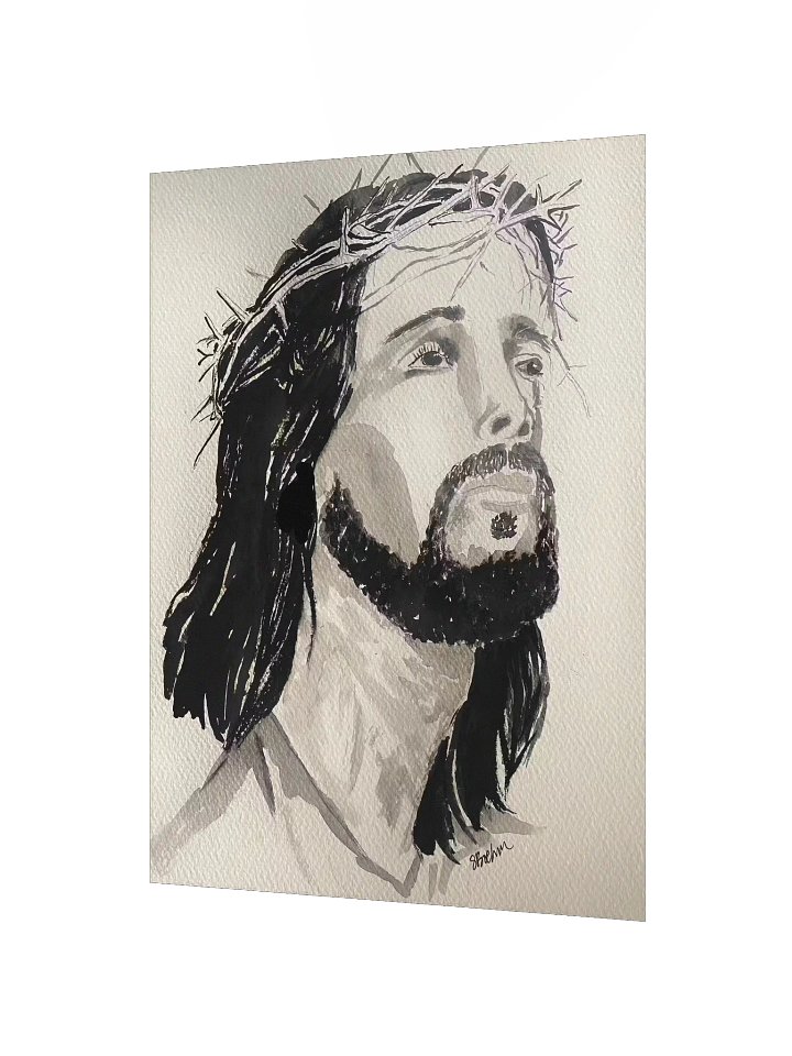 Christ Head 12" x 16" product image (3)