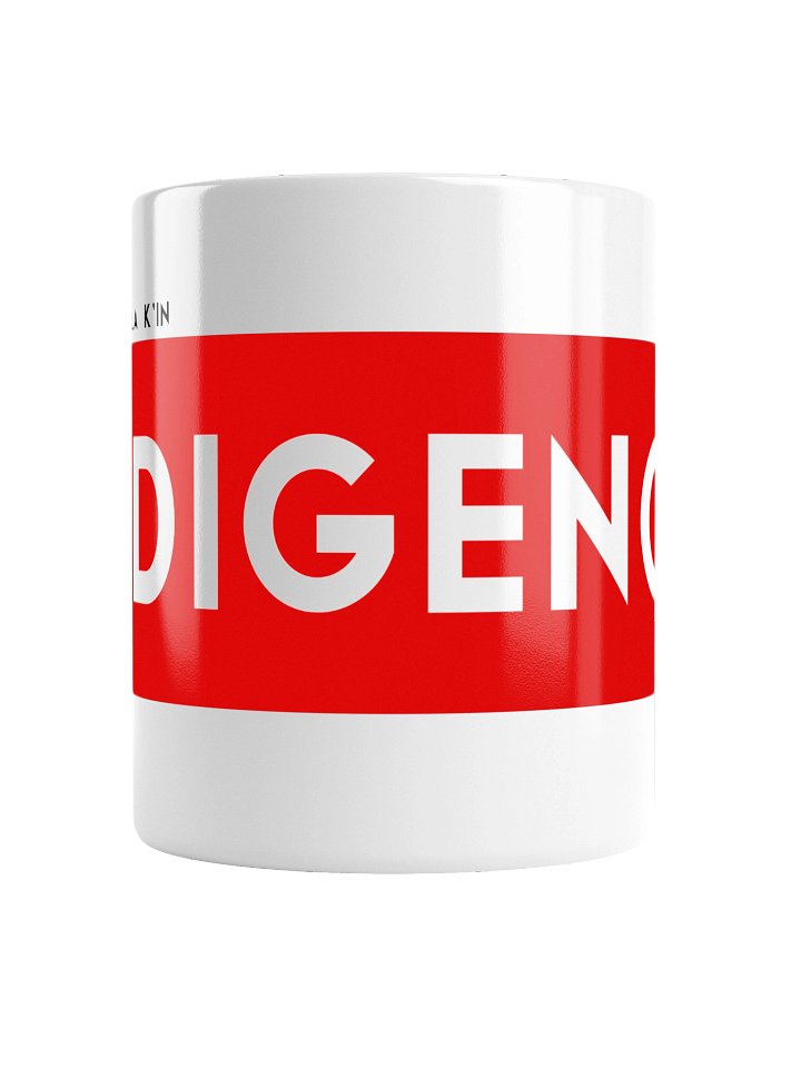 INDIGENOUS In Lak'ech Ala K'in Ceramic Mug — Mayan Culture Drinkware | Conscious Culture Gift | Lawin & Drawin Collection product image (4)