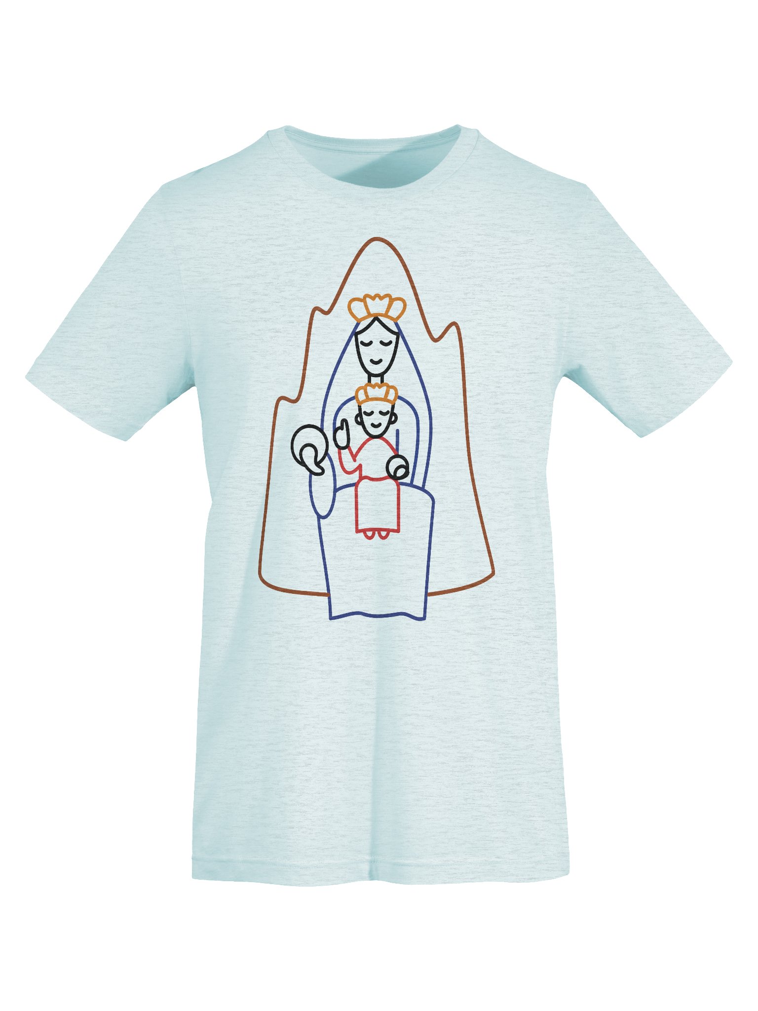 Minimalist Lady of Montserrat T-shirt product image (7)