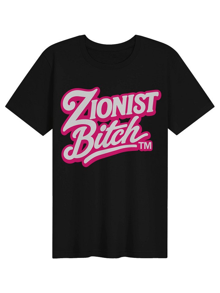 Zionist Bitch Script Tee (Black) product image (1)
