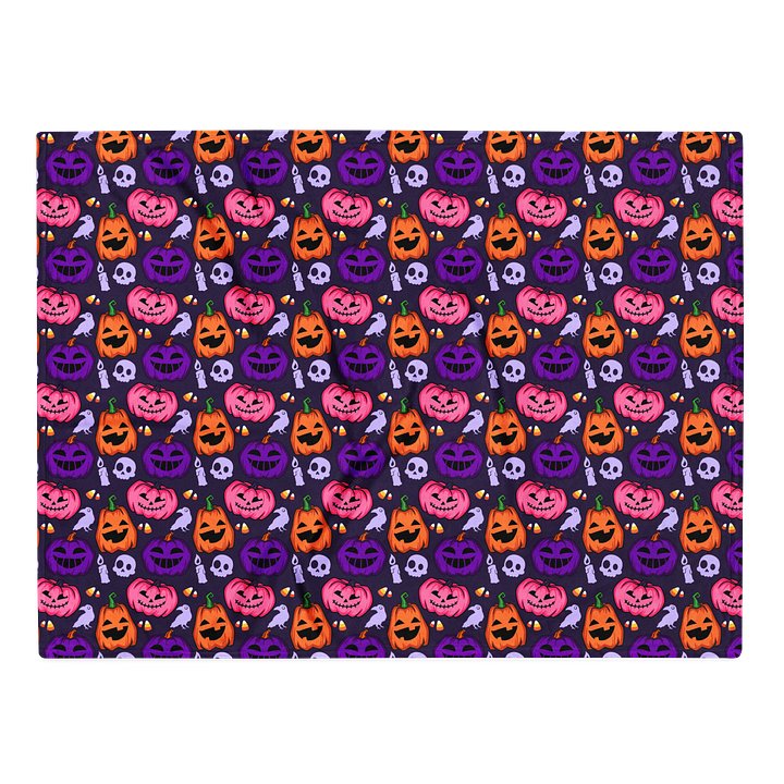 Grinning Pumpkins Blanket product image (1)