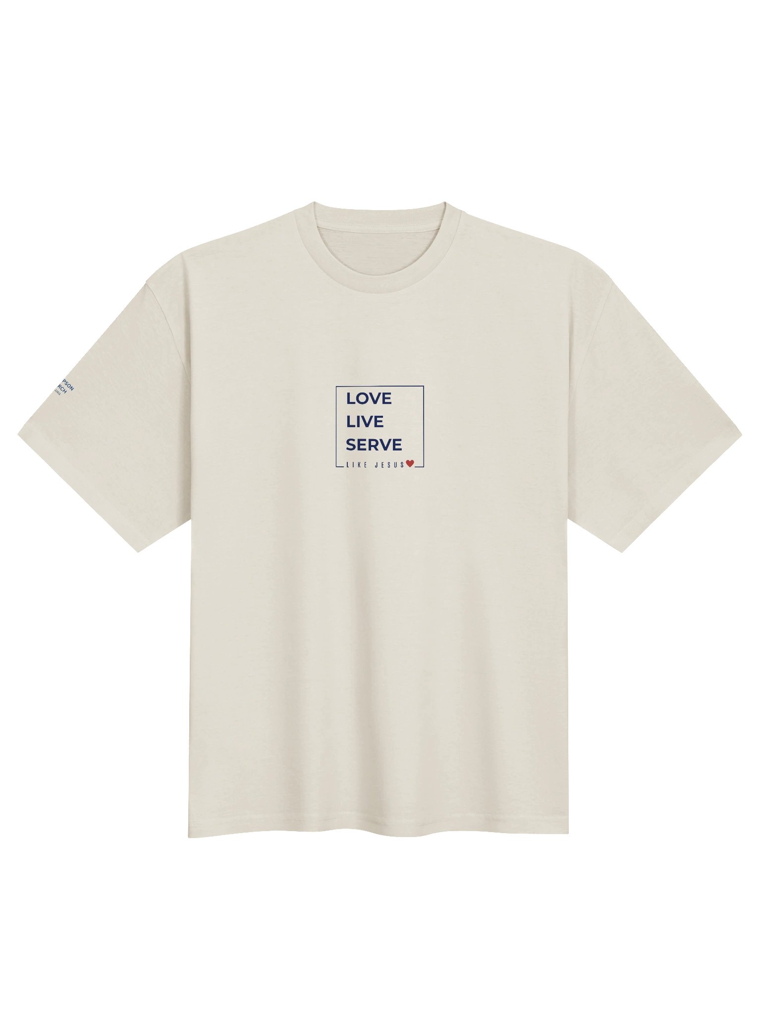 Love. Live. Serve. Like Jesus T-Shirt product image (1)