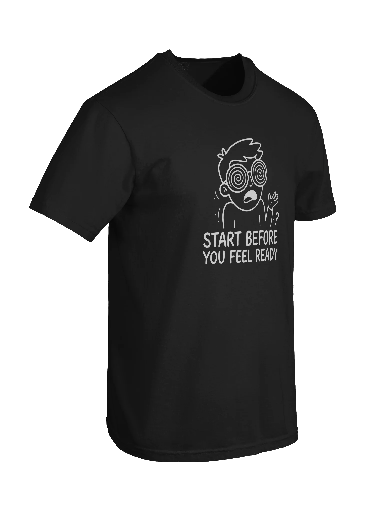 Procrastination Shirt – Start Small Mindset Tee for Overthinkers product image (10)