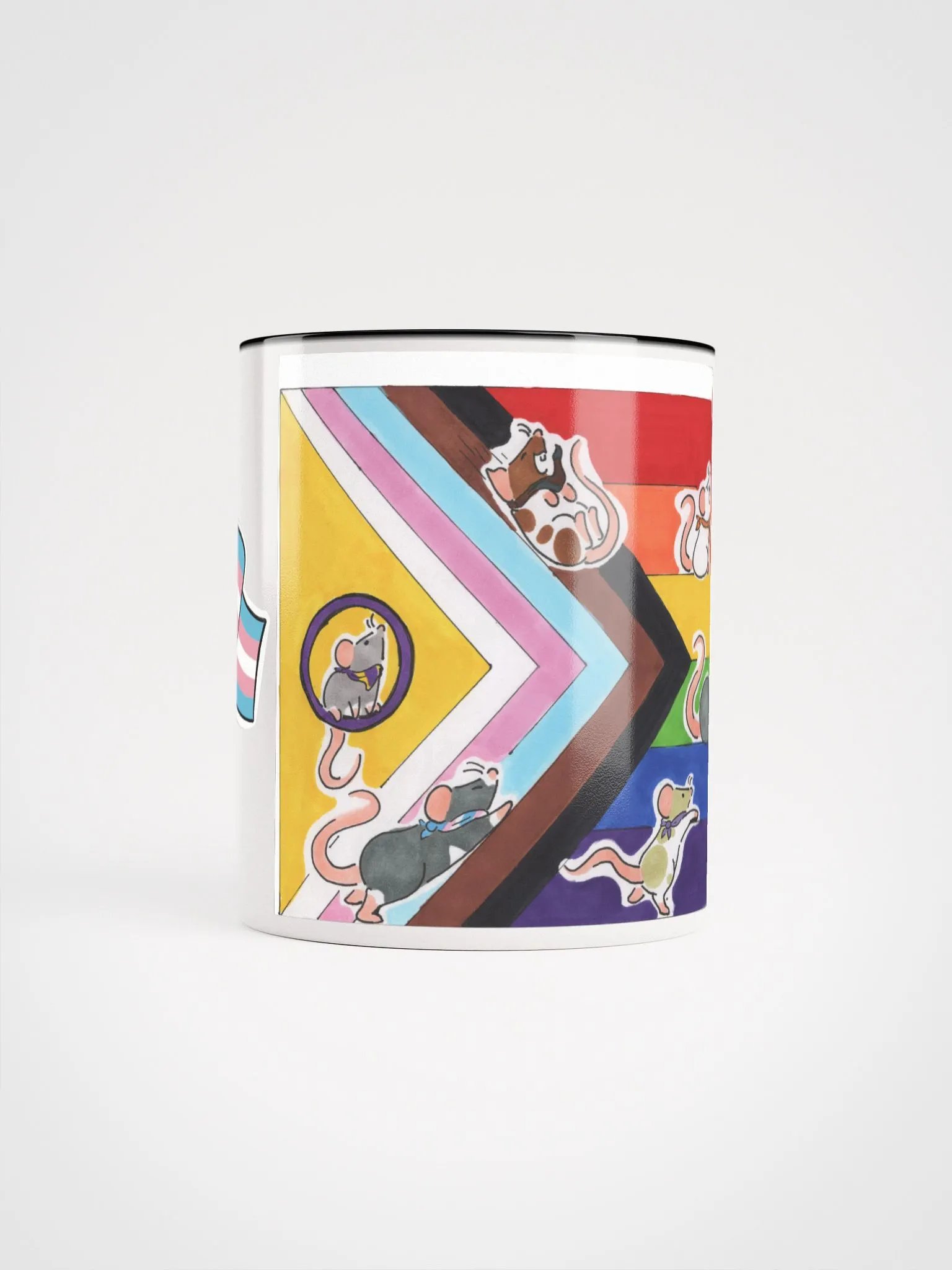 Trans Pride Rats Mug product image (5)