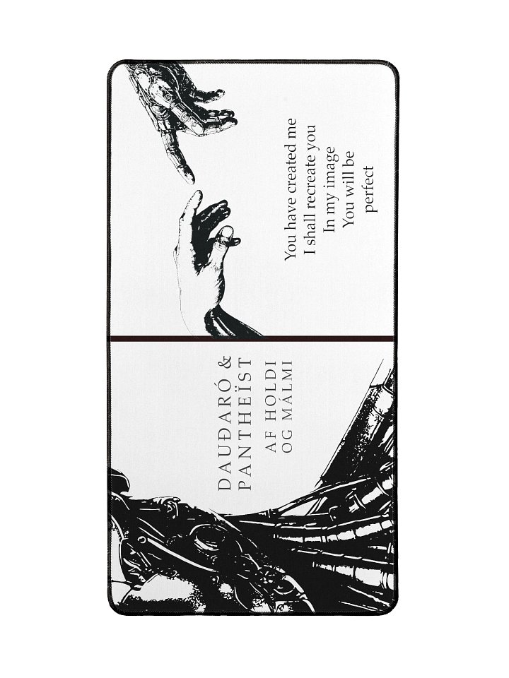 Dauðaró & Pantheïst — Af holdi og málmi Limited Edition Mousepad product image (2)