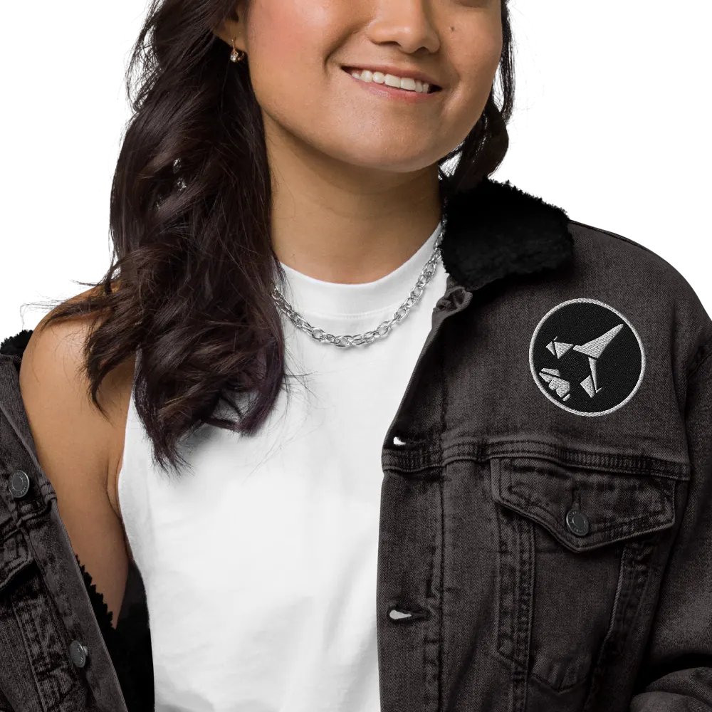 Sherpa Denim Jacket Channel Logo product image (5)