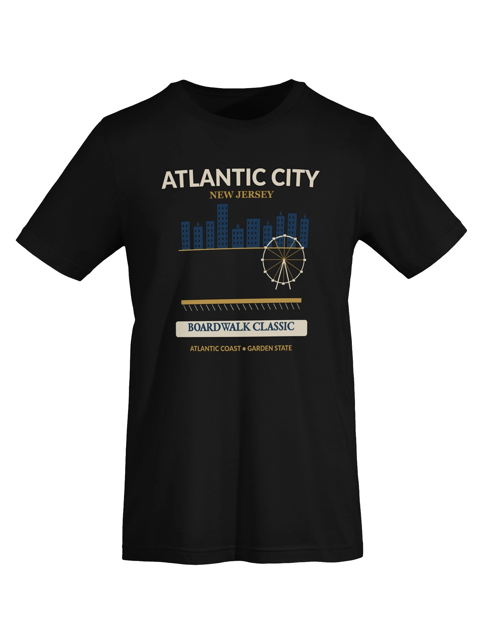 Atlantic City New Jersey Boardwalk T-Shirt product image (6)