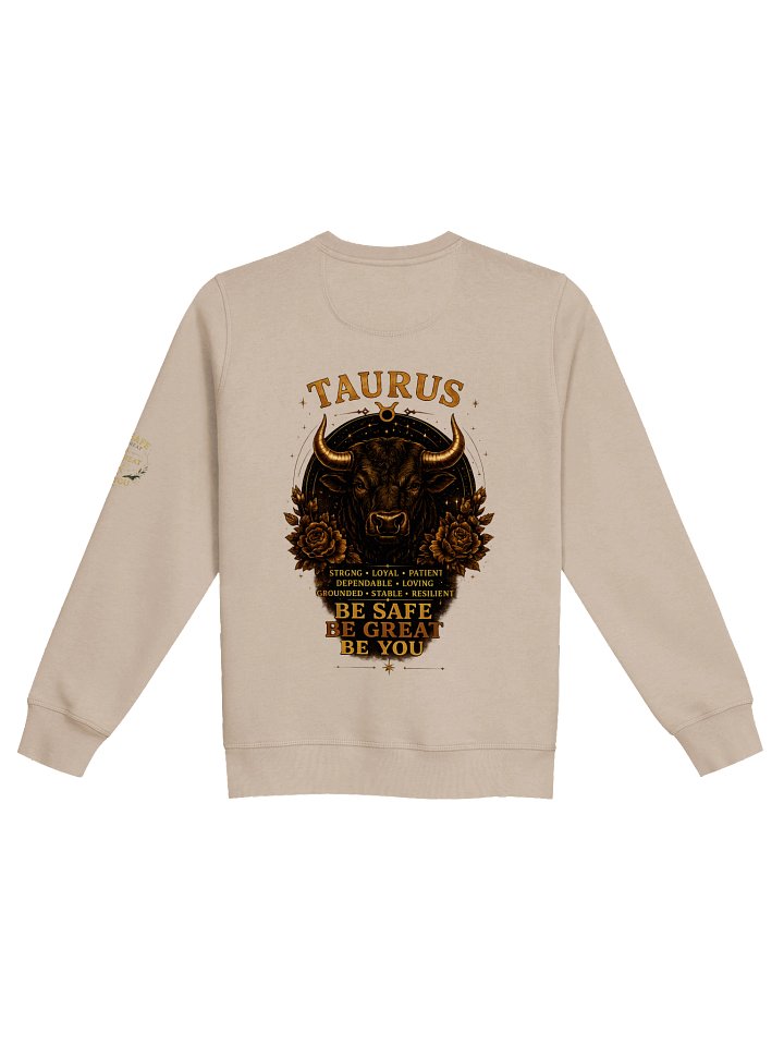 Taurus “Strength in Every Step” Premium Zodiac Crewneck product image (2)