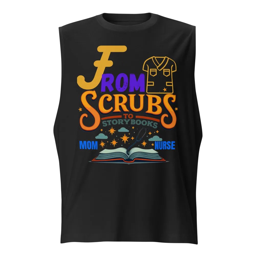Scrubs to Storybooks Muscle Tank product image (1)