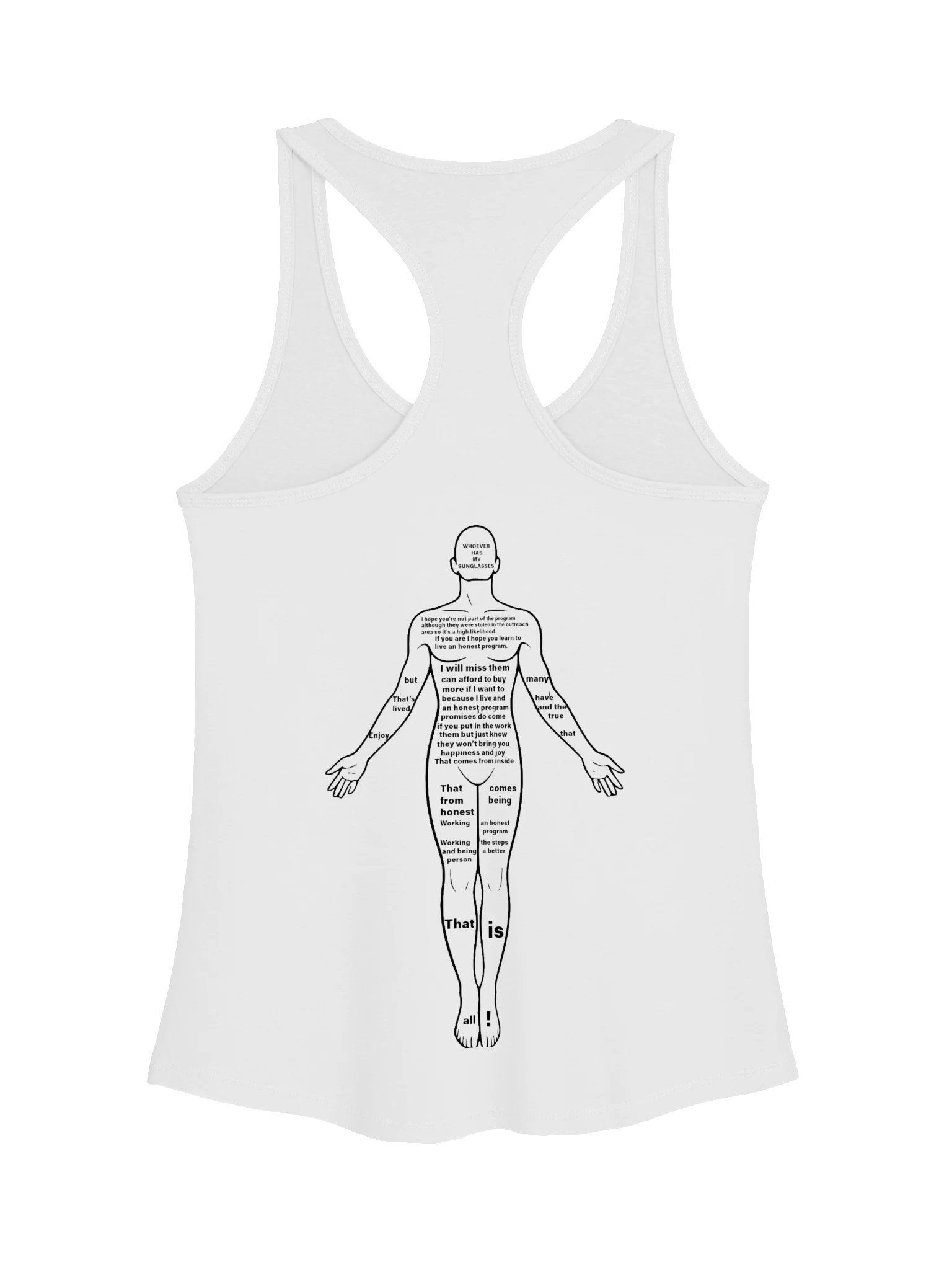 HONEST PROGRAM WOMENS TANK product image (2)