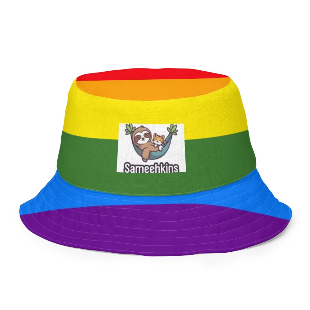 Rainbow Dreams Reversible Bucket Hat product image (1)