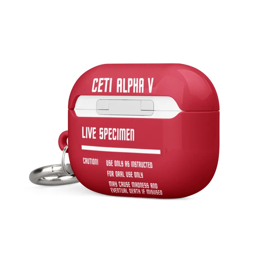 Ceti Eel Caution Label AirPods case product image (5)