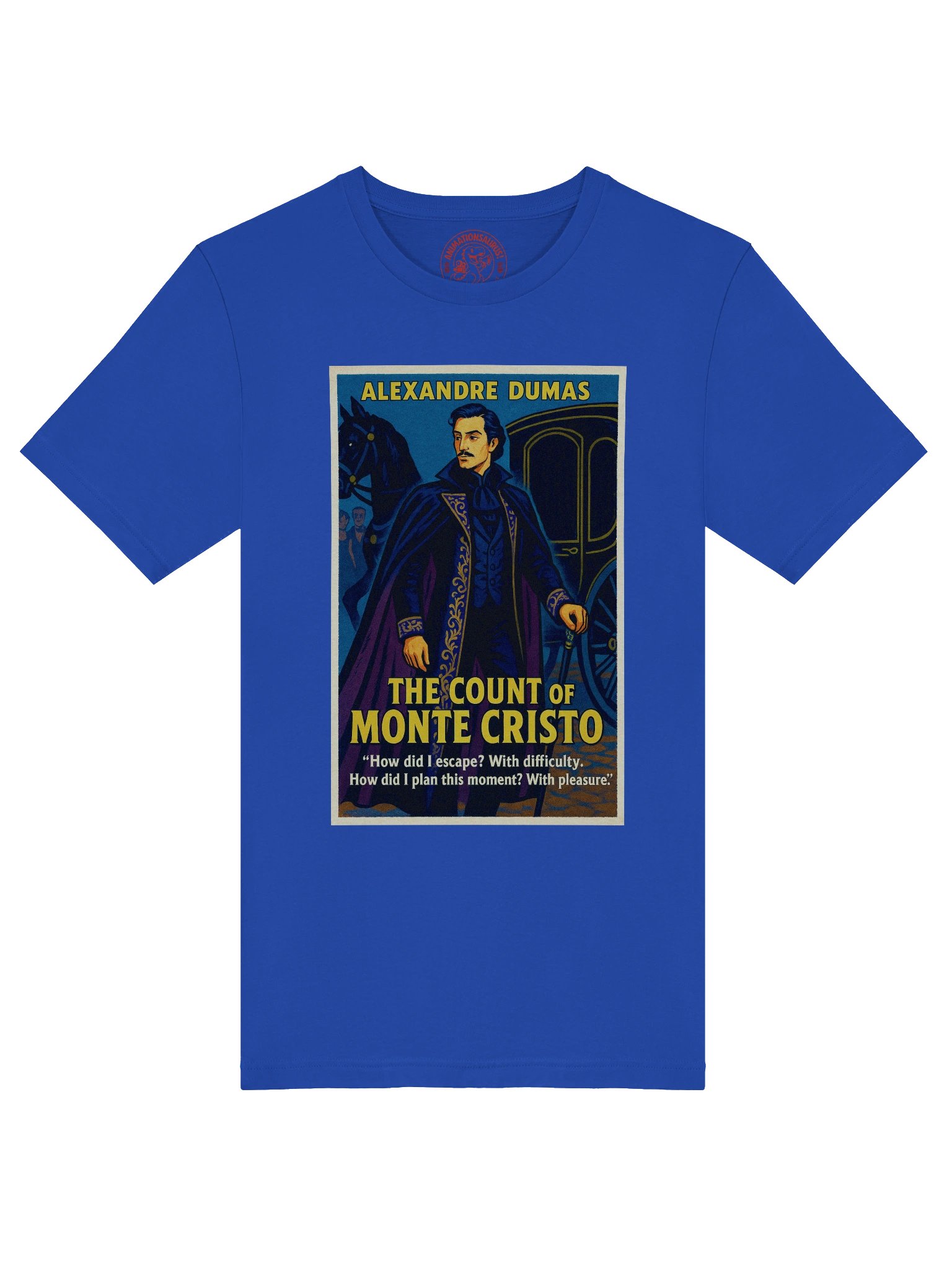 Alexandre Dumas "The Count of Monte Cristo" Concert Tee Fit Unisex T-Shirt product image (41)