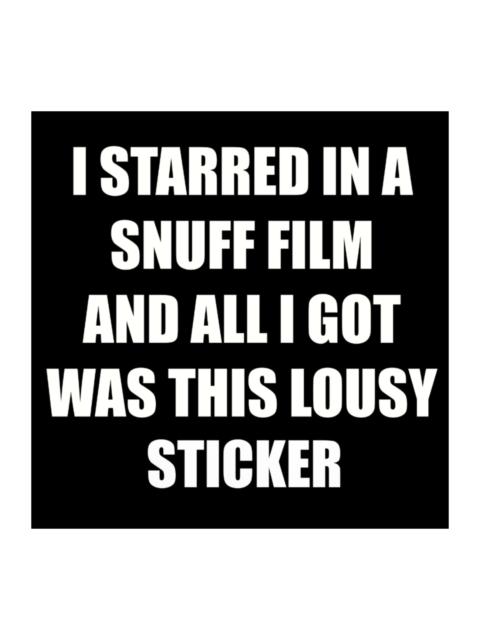 Snuff Sticker product image (1)