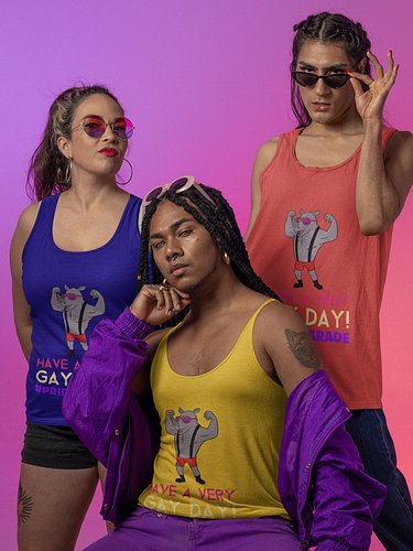 Short and Sweet
Have a very gay day! 🦏🌈 Carrying the Pride spirit with us. #PrideParade #trendy