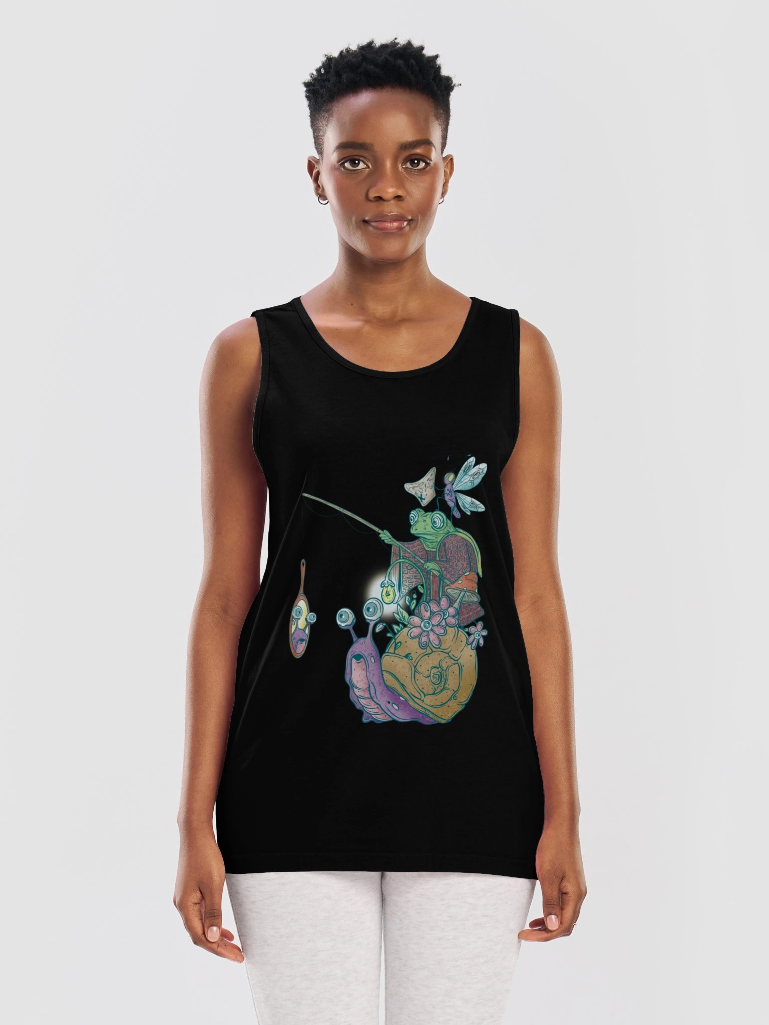 Snail - Comfort Colors Unisex 9360 Tank Top product image (117)