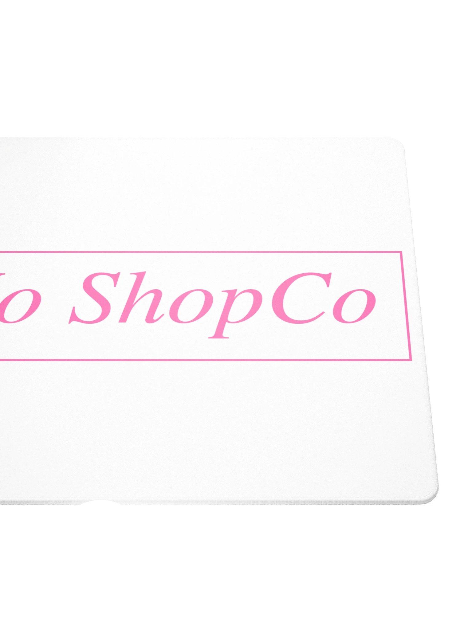 No ShopCo Gaming Mouse Pad - Pink on White product image (5)
