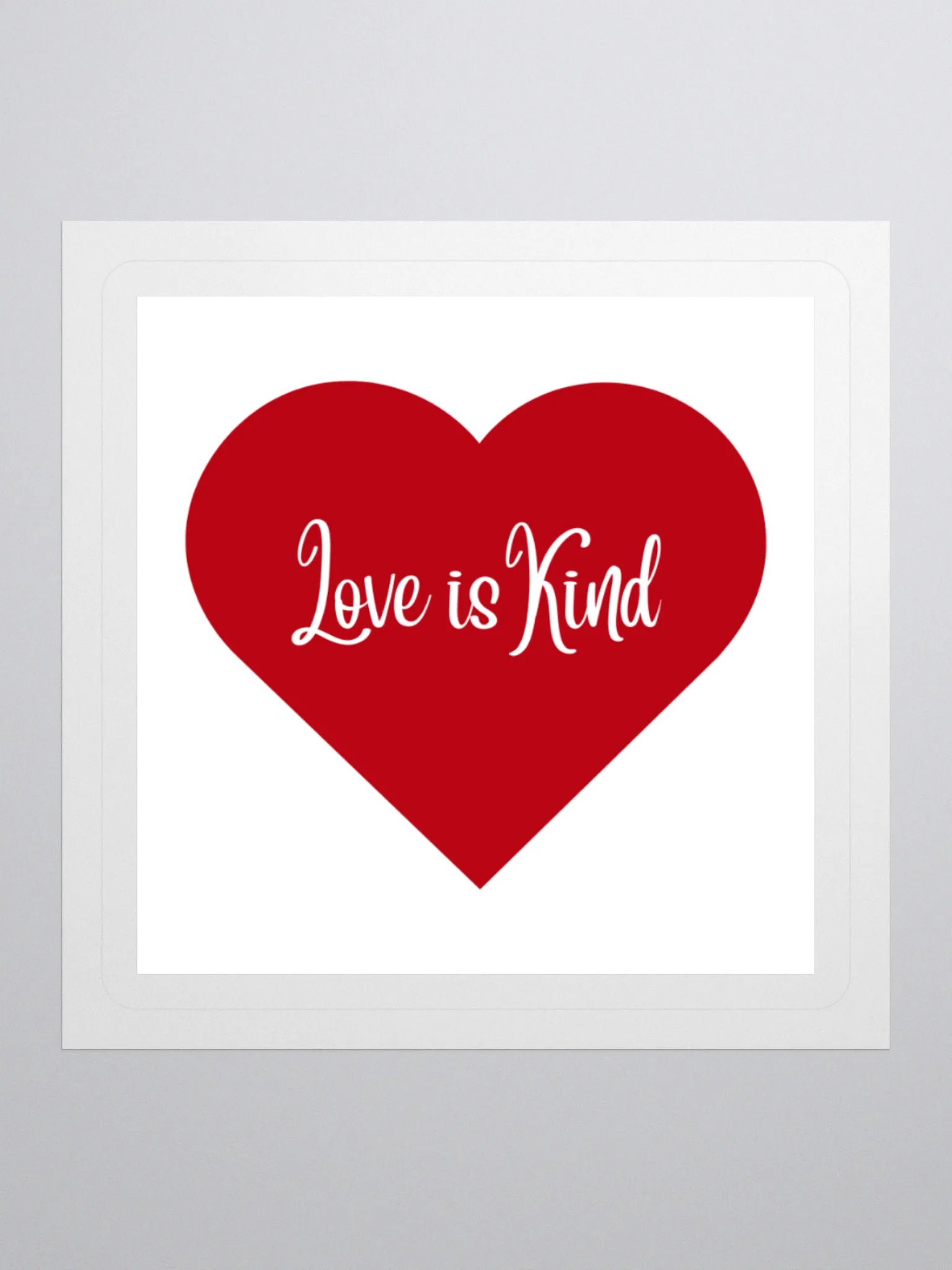 Love is Kind Sticker product image (3)