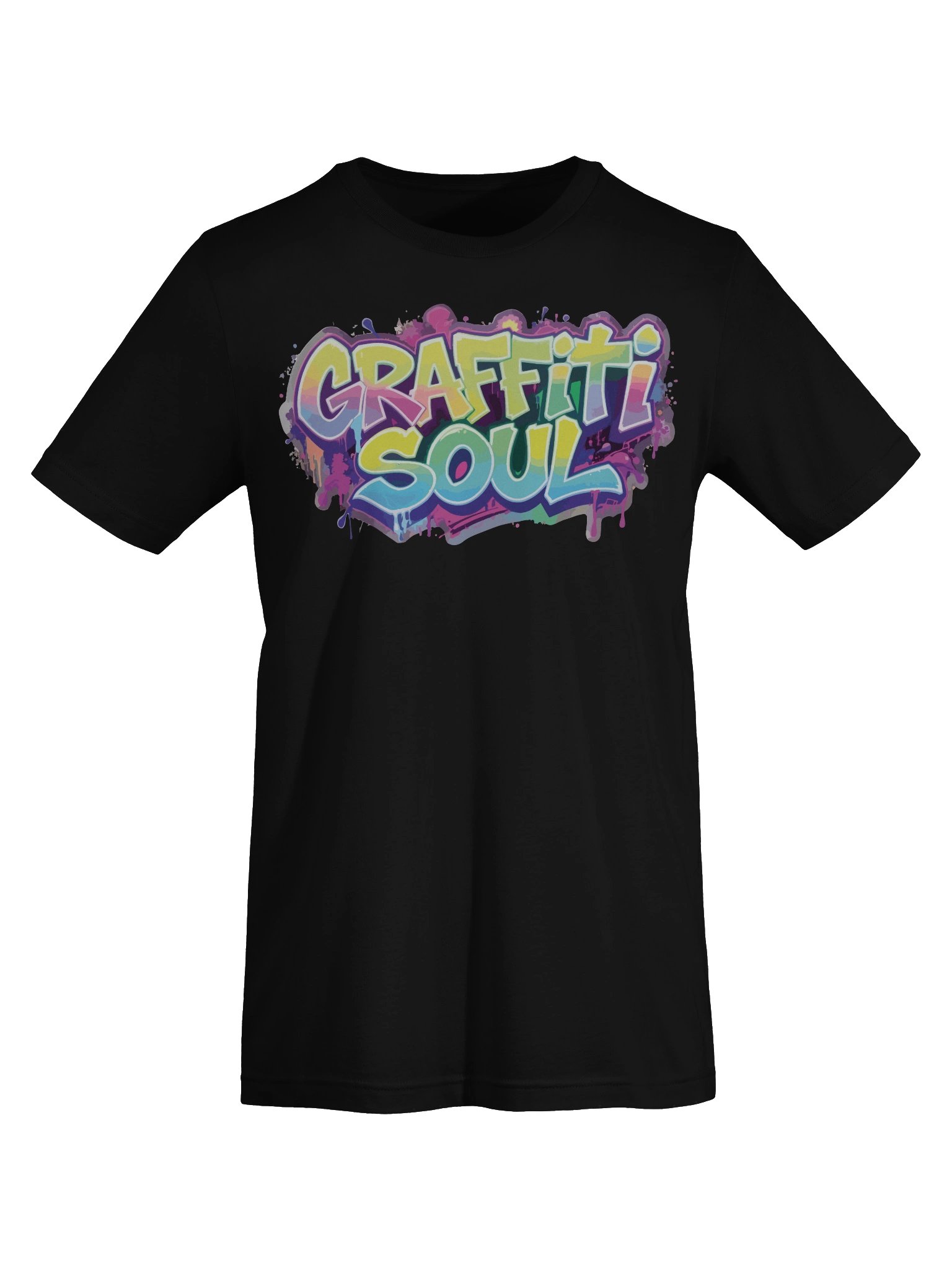 Graffiti Soul Colorful T-Shirt - Unisex T-Shirt – Premium Printed T-Shirt for Everyday Casual & Streetwear product image (7)