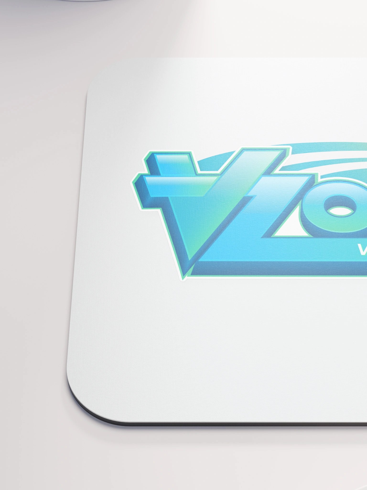 VZones Logo Mouse Mat - White product image (6)