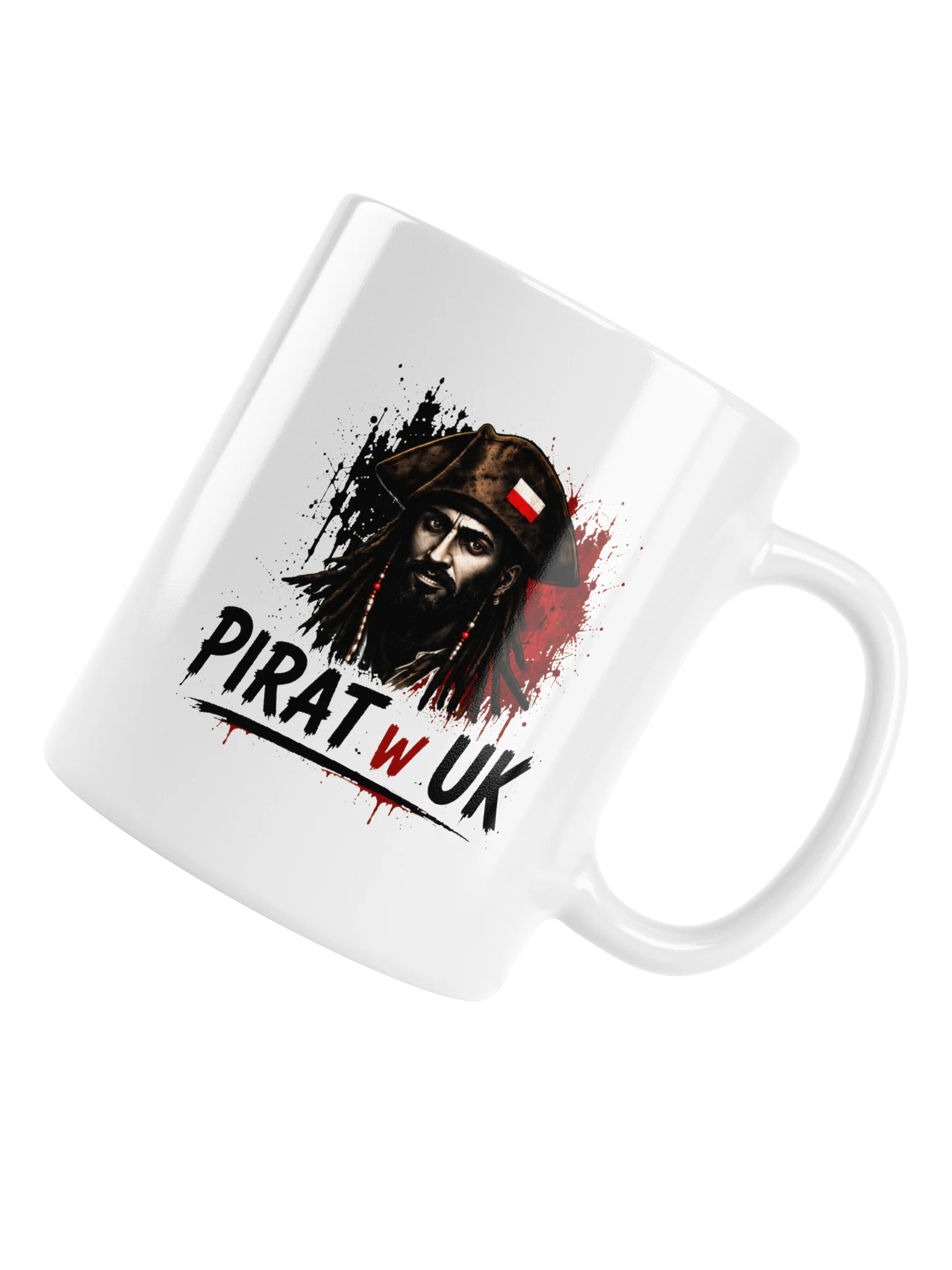 Pirat w UK — Kubek Biały product image (6)